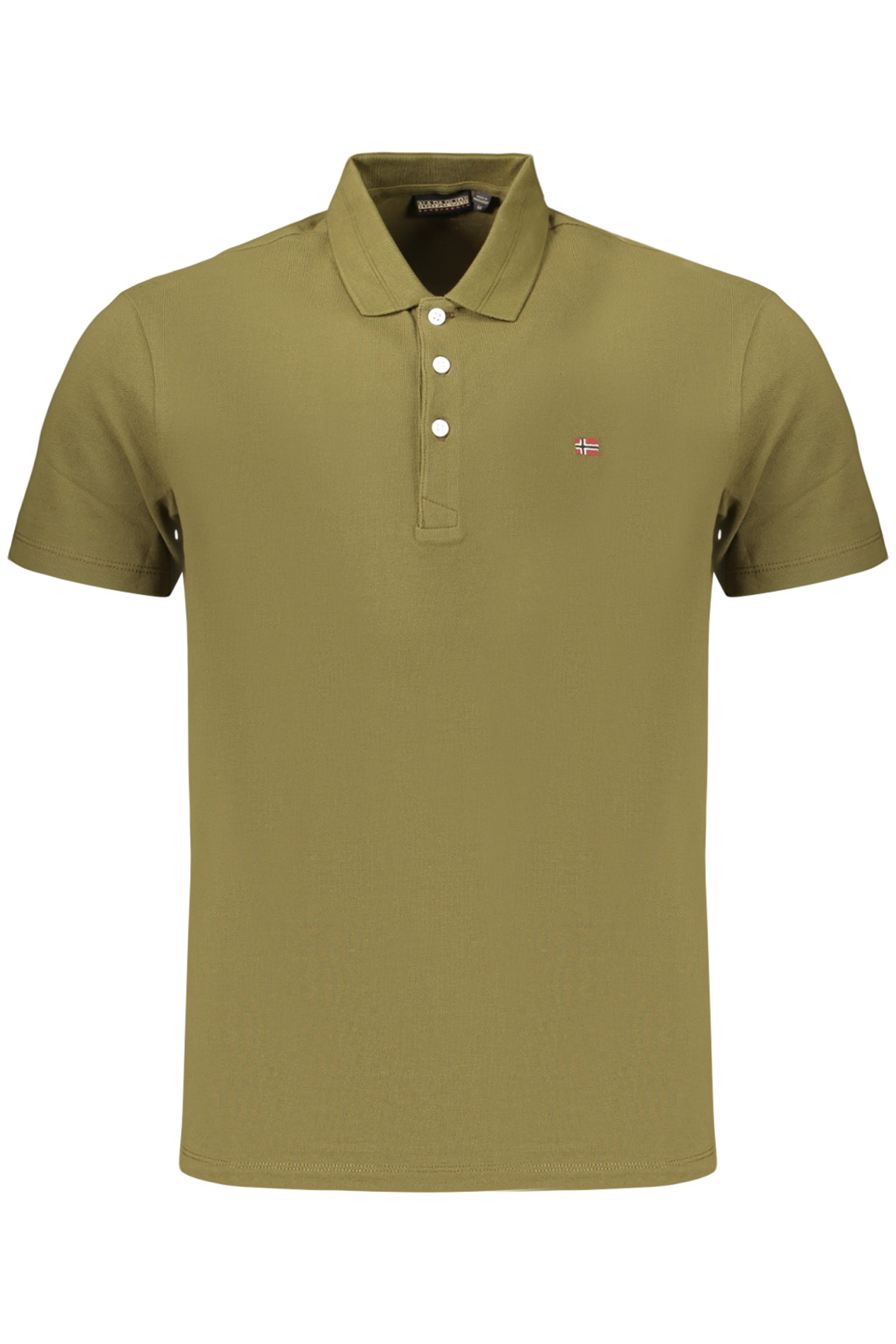 NAPAPIJRI MEN'S SHORT-SLEEVE POLO SHIRT, GREEN NAPAPIJRI MEN'S SHORT-SLEEVE POLO SHIRT, GREEN
