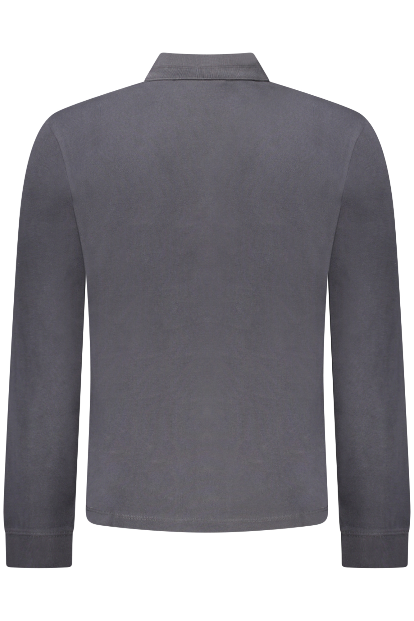 NAPAPIJRI MEN'S LONG-SLEEVED POLO SHIRT BLACK NAPAPIJRI MEN'S LONG-SLEEVED POLO SHIRT BLACK - Image 2
