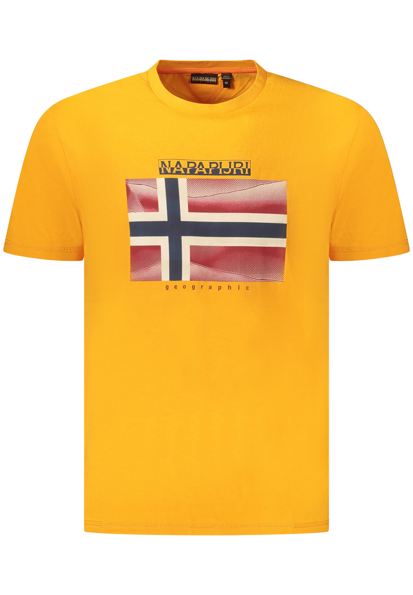 NAPAPIJRI MEN'S SHORT SLEEVE T-SHIRT ORANGE