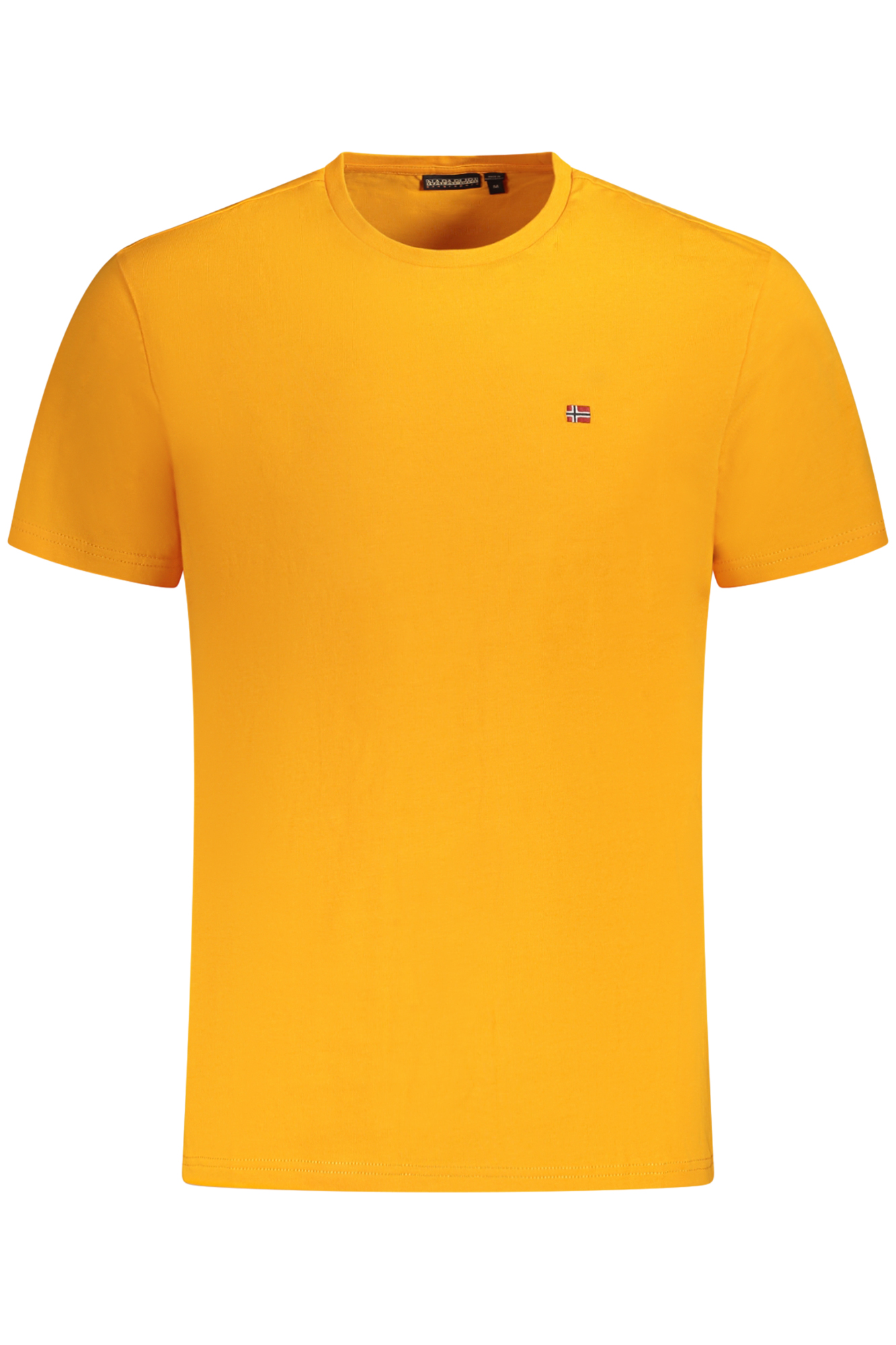 NAPAPIJRI MEN'S SHORT SLEEVE T-SHIRT ORANGE NAPAPIJRI MEN'S SHORT SLEEVE T-SHIRT ORANGE