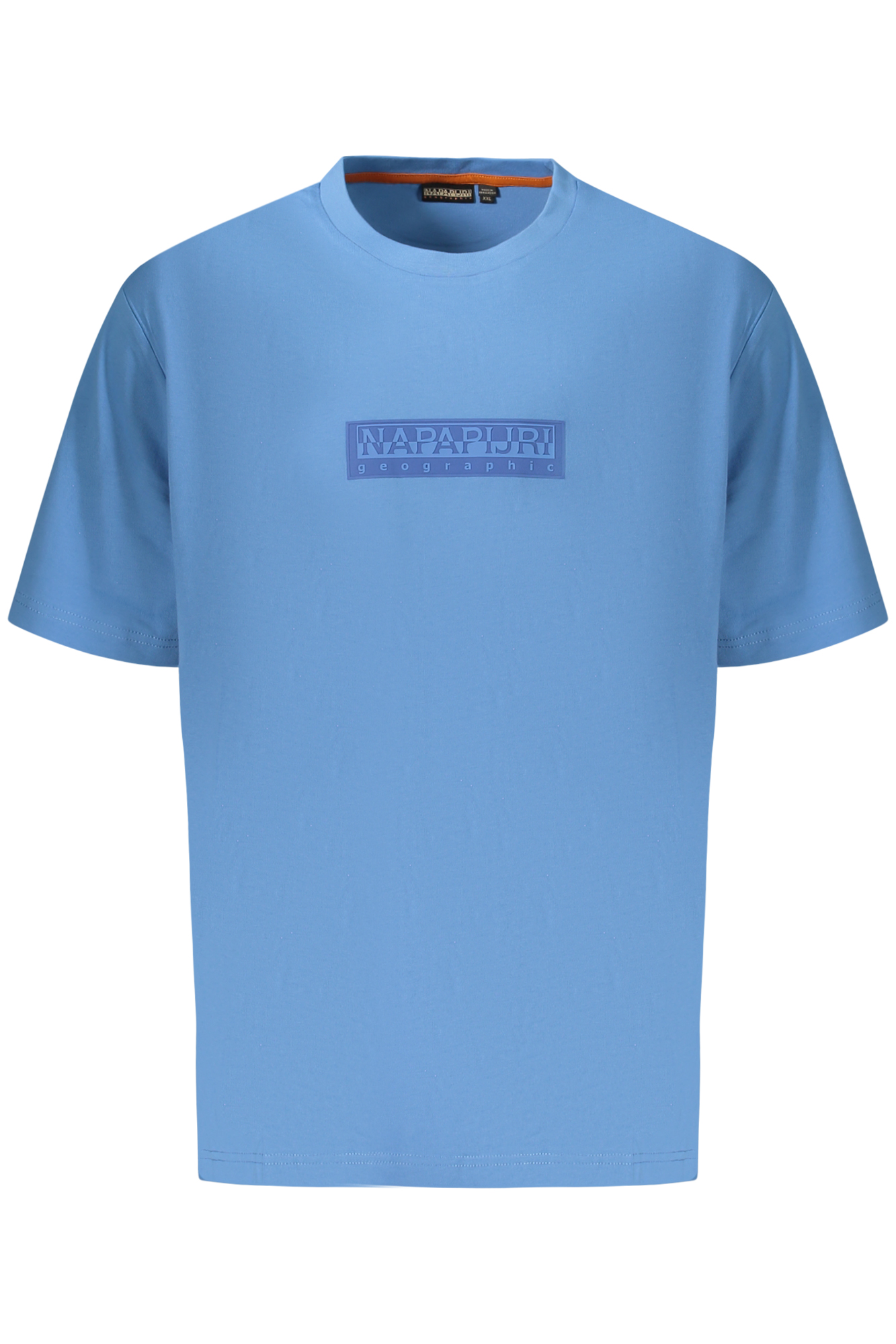 NAPAPIJRI MEN'S SHORT-SLEEVED T-SHIRT, BLUE NAPAPIJRI MEN'S SHORT-SLEEVED T-SHIRT, BLUE