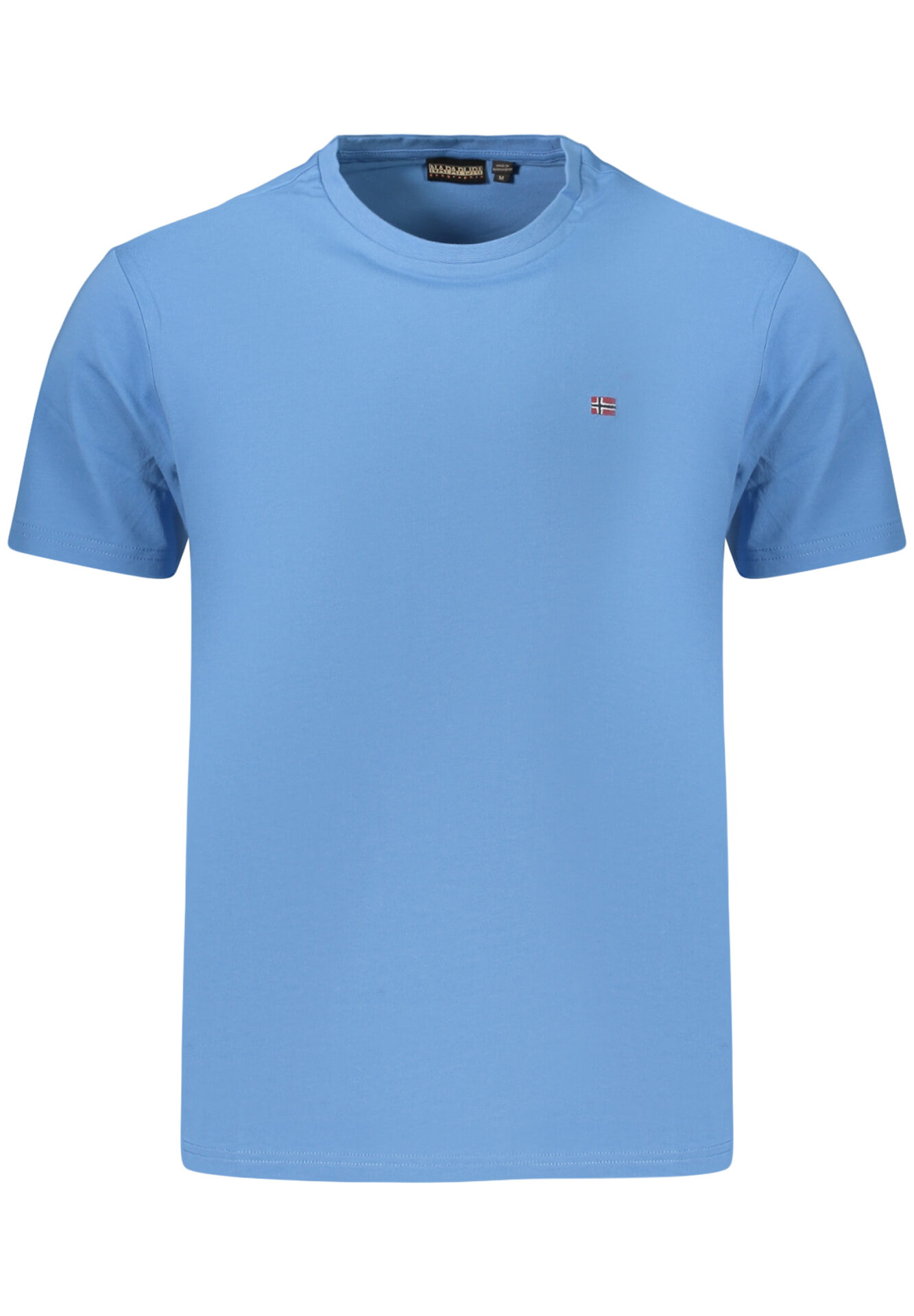 NAPAPIJRI MEN'S SHORT-SLEEVED T-SHIRT, BLUE