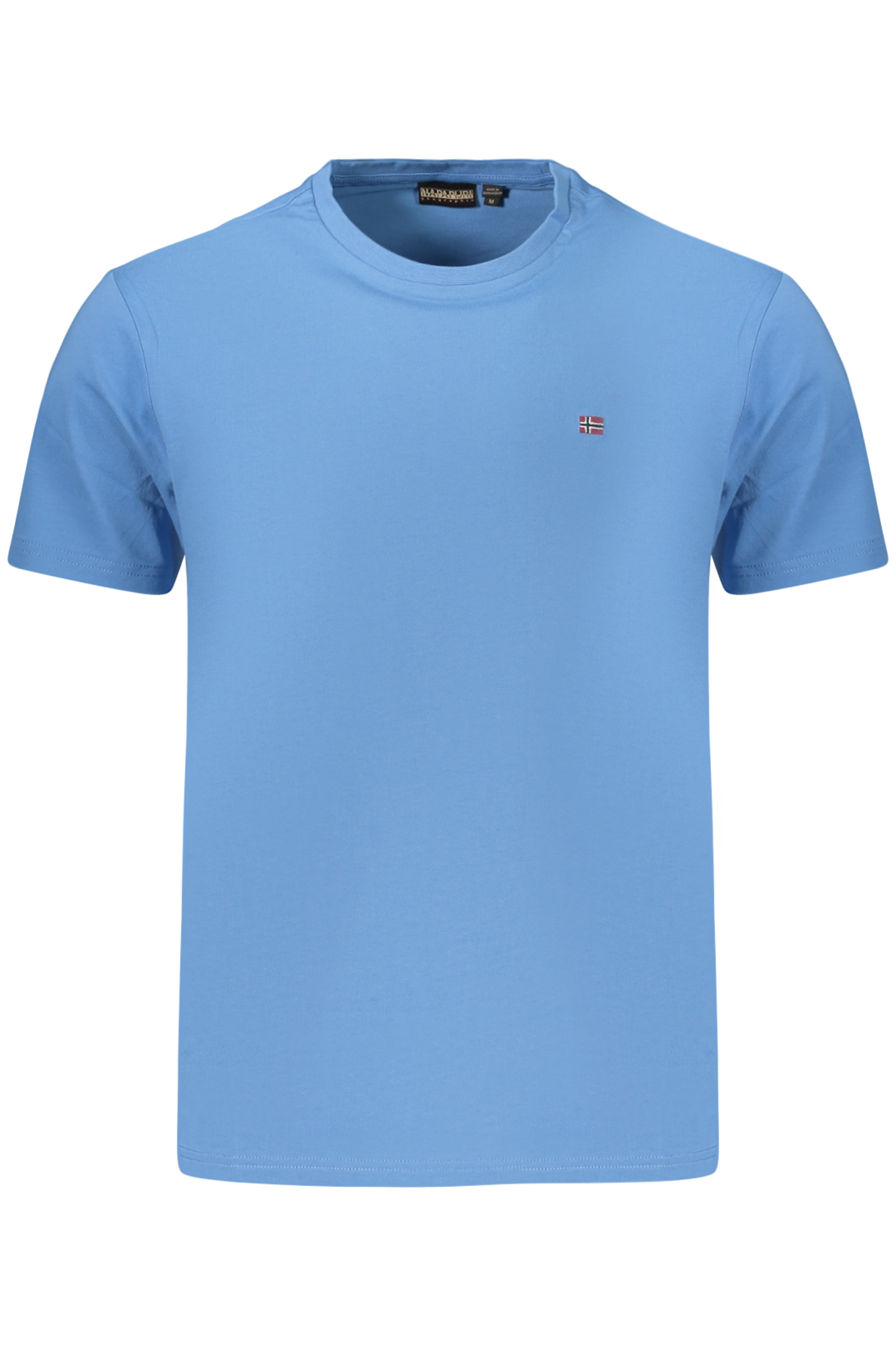 NAPAPIJRI MEN'S SHORT-SLEEVED T-SHIRT, BLUE NAPAPIJRI MEN'S SHORT-SLEEVED T-SHIRT, BLUE