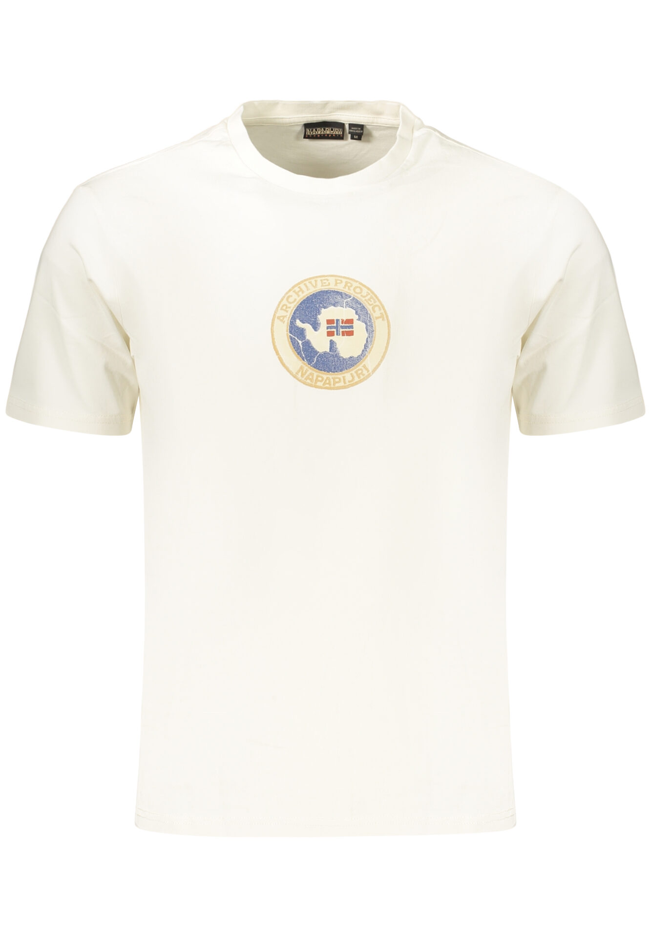 NAPAPIJRI MEN'S SHORT-SLEEVE T-SHIRT WHITE