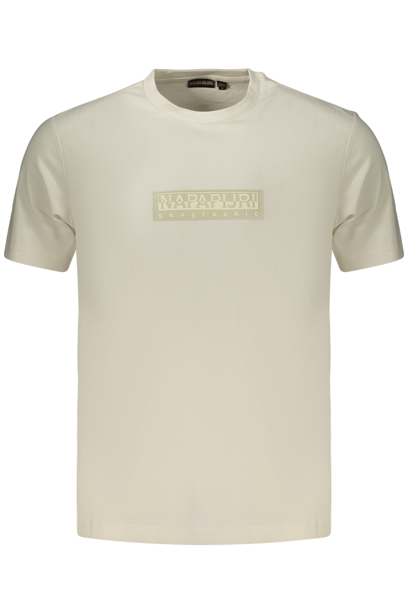 NAPAPIJRI MEN'S SHORT-SLEEVE T-SHIRT WHITE NAPAPIJRI MEN'S SHORT-SLEEVE T-SHIRT WHITE