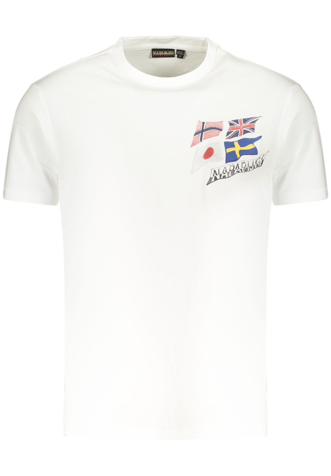 NAPAPIJRI MEN'S SHORT-SLEEVE T-SHIRT WHITE