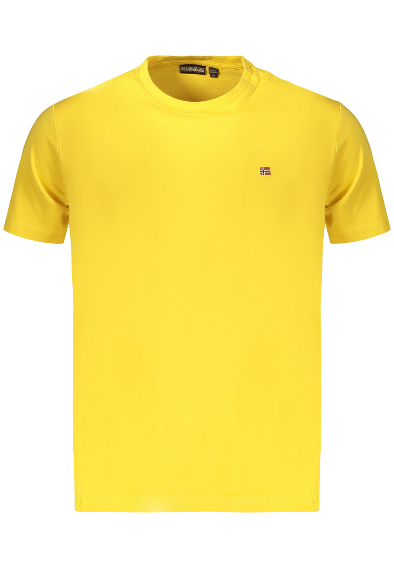 NAPAPIJRI MEN'S SHORT-SLEEVED T-SHIRT YELLOW