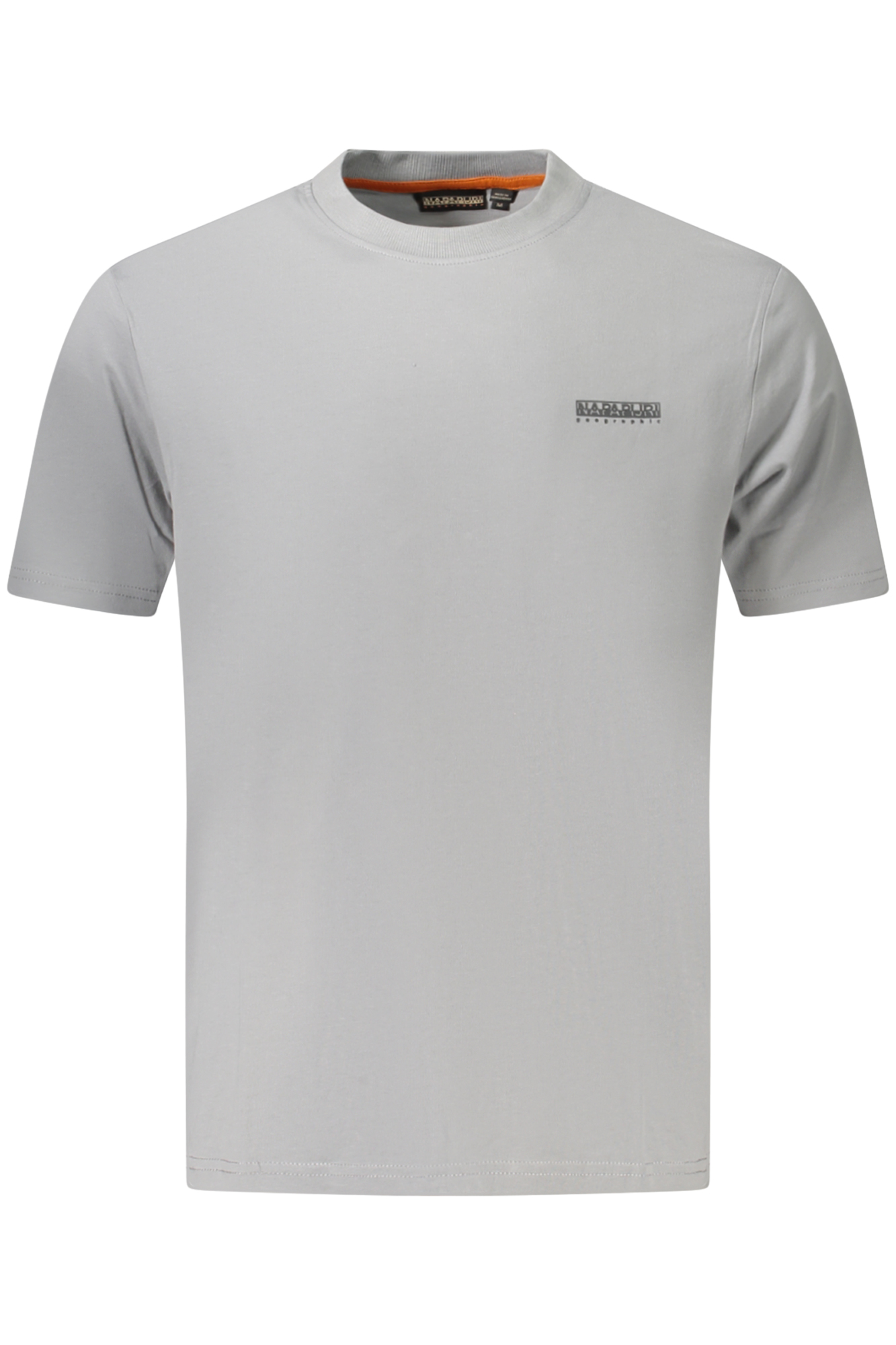 NAPAPIJRI MEN'S SHORT-SLEEVE T-SHIRT GREY NAPAPIJRI MEN'S SHORT-SLEEVE T-SHIRT GREY