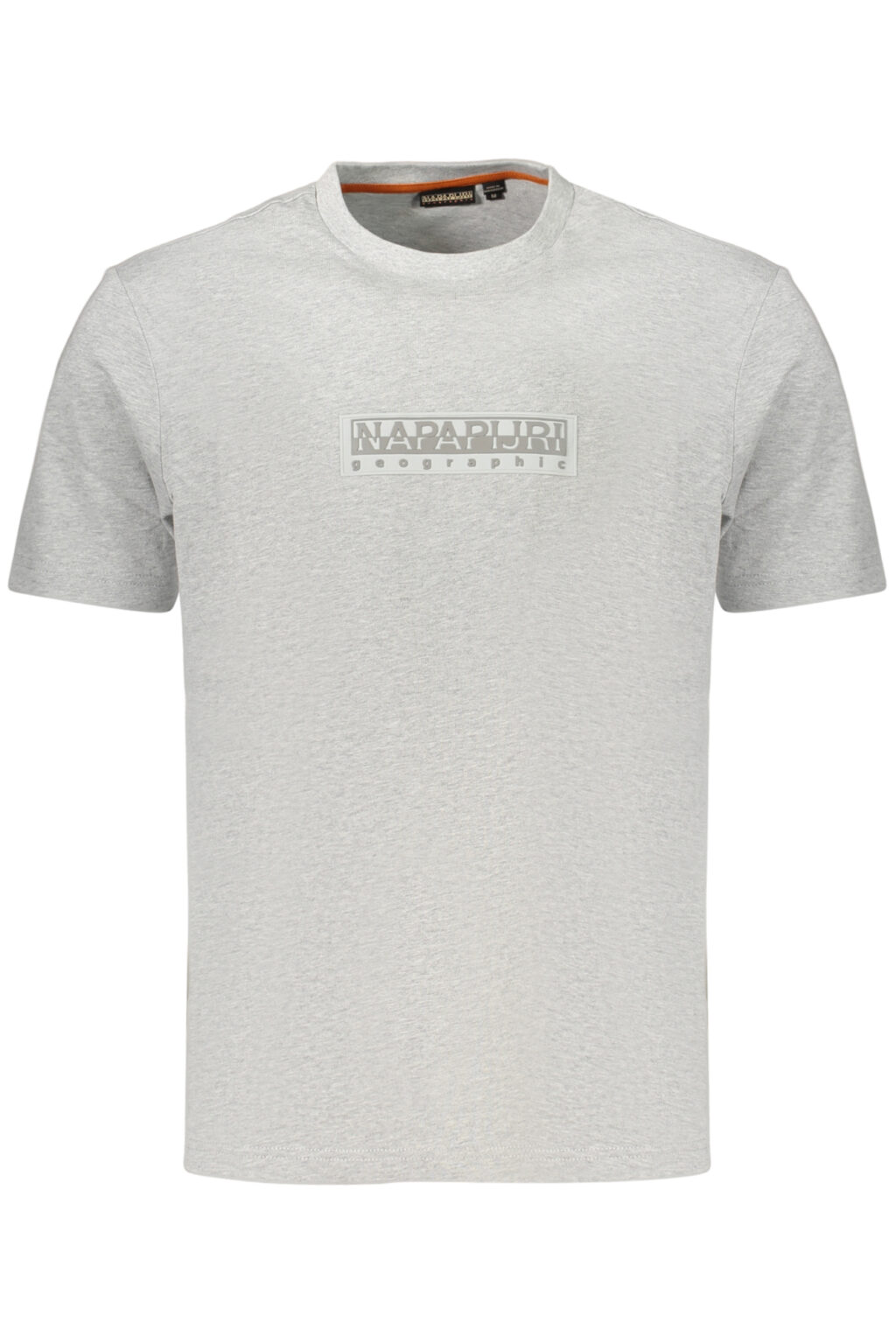 napapijrit-shirtmanichecorteuomogrigio_1 NAPAPIJRI pilki vyriški marškinėliai trumpomis rankovėmis