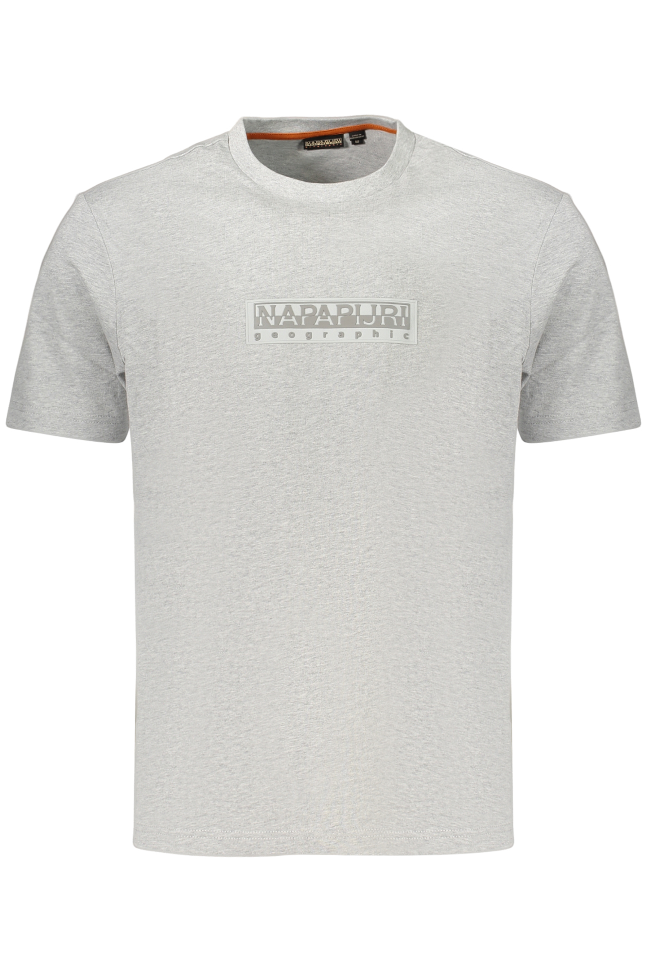 NAPAPIJRI MEN'S SHORT-SLEEVE T-SHIRT GREY NAPAPIJRI MEN'S SHORT-SLEEVE T-SHIRT GREY