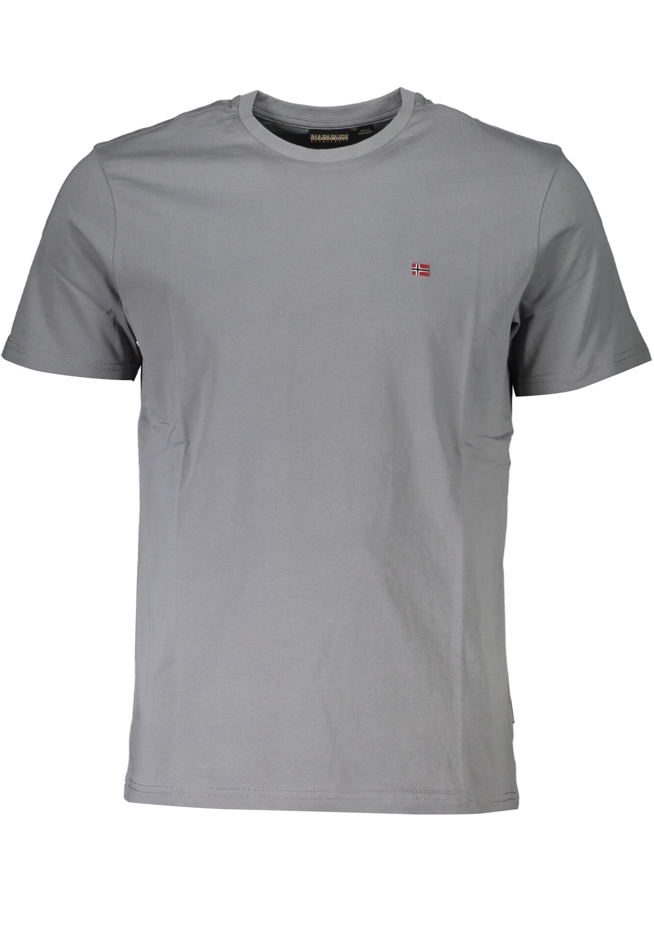 NAPAPIJRI MEN'S SHORT SLEEVED T-SHIRT GRAY