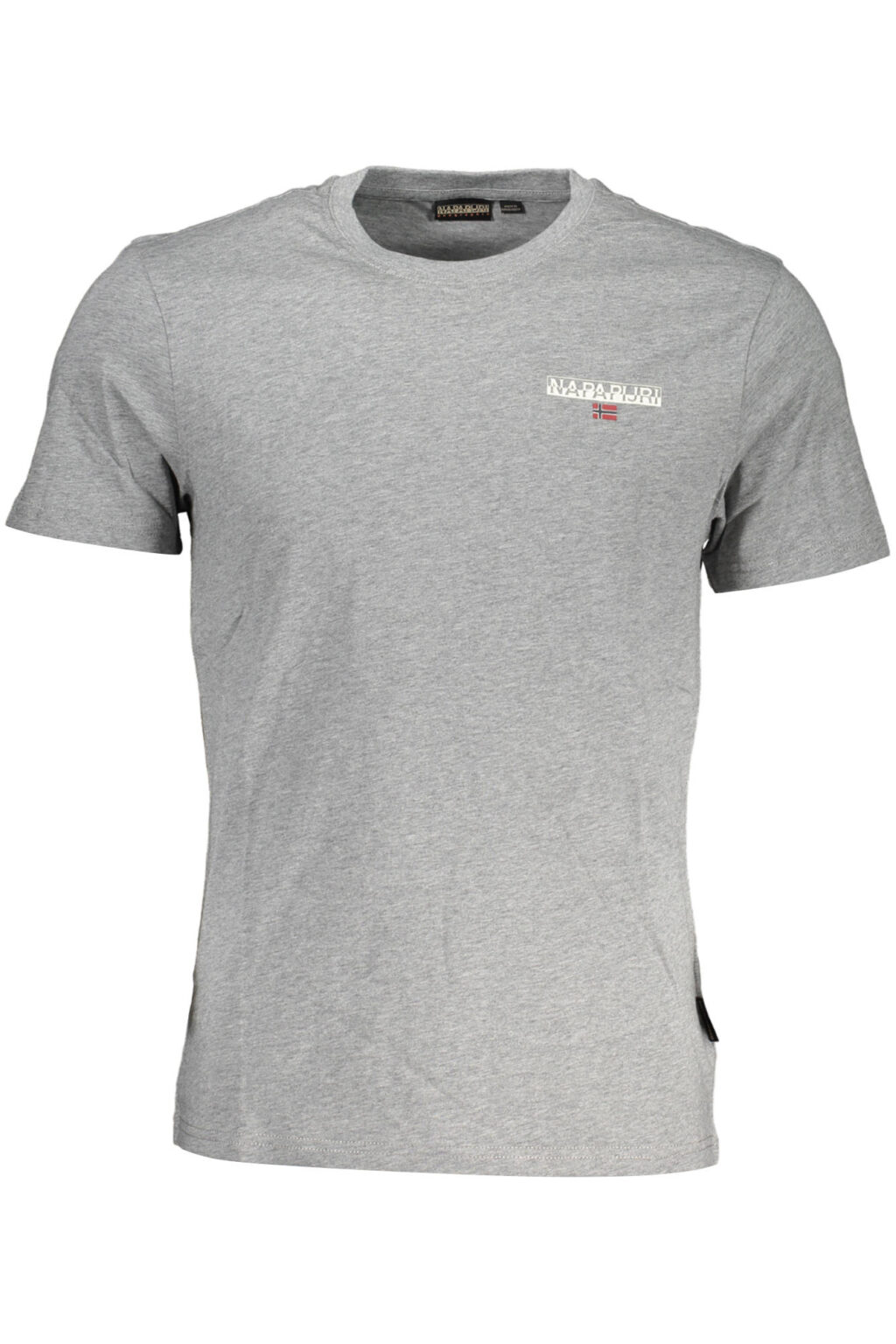 napapijrit-shirtmanichecorteuomogrigio_1 NAPAPIJRI vyriški marškinėliai trumpomis rankovėmis, pilki