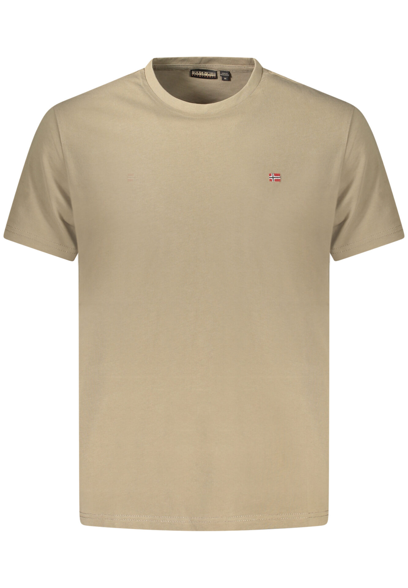 NAPAPIJRI MEN'S SHORT-SLEEVE T-SHIRT, BROWN