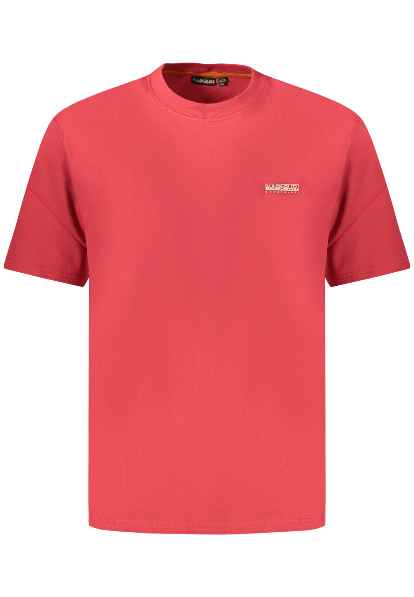NAPAPIJRI MEN'S SHORT-SLEEVED T-SHIRT, RED