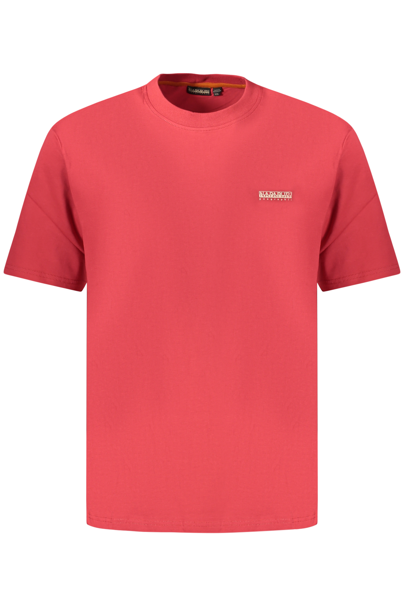 NAPAPIJRI MEN'S SHORT-SLEEVED T-SHIRT, RED NAPAPIJRI MEN'S SHORT-SLEEVED T-SHIRT, RED