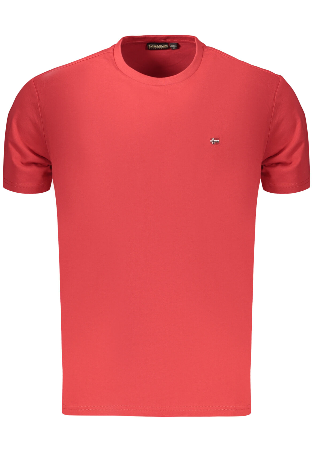 NAPAPIJRI MEN'S SHORT-SLEEVED T-SHIRT, RED