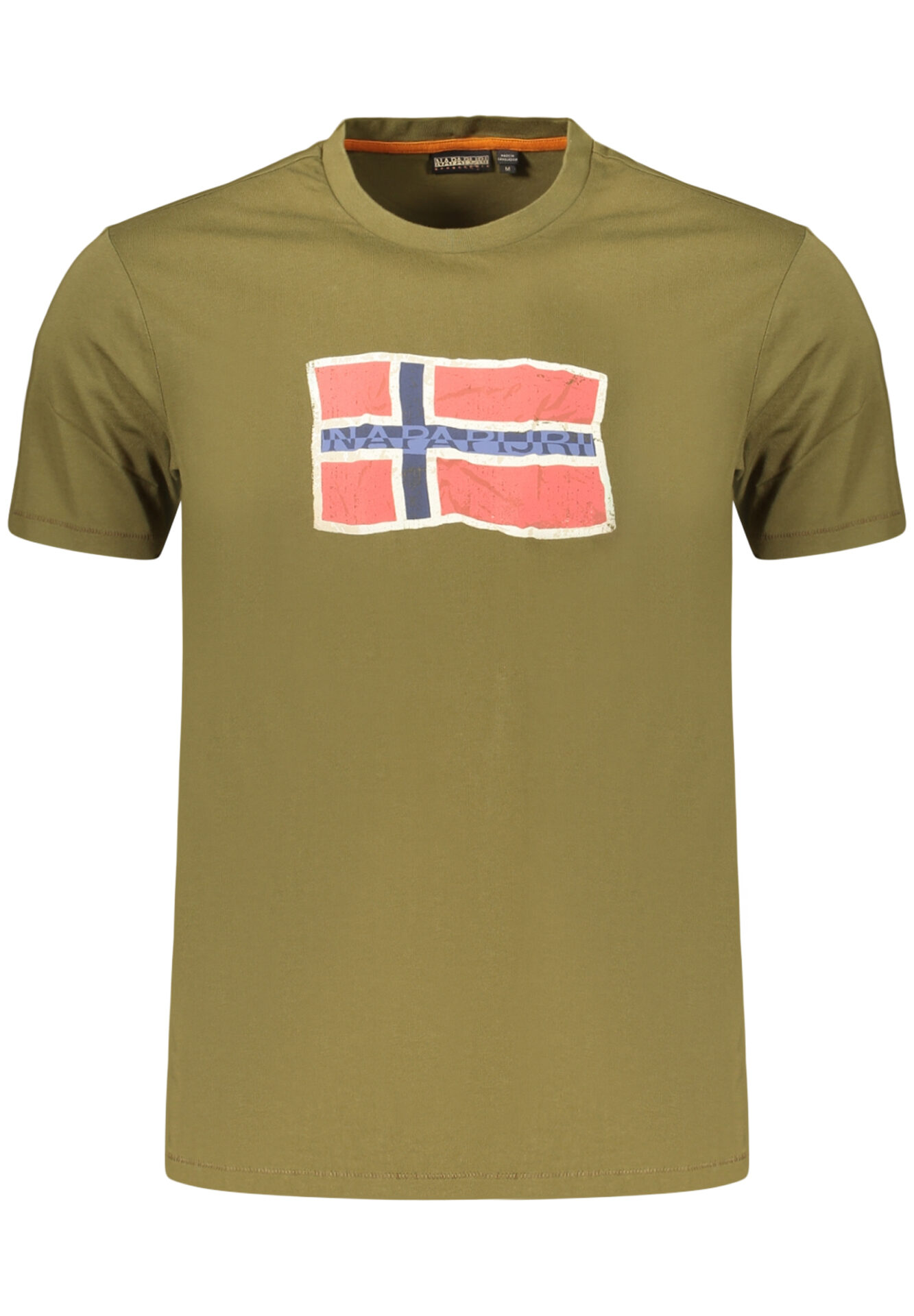 NAPAPIJRI MEN'S SHORT-SLEEVED T-SHIRT GREEN