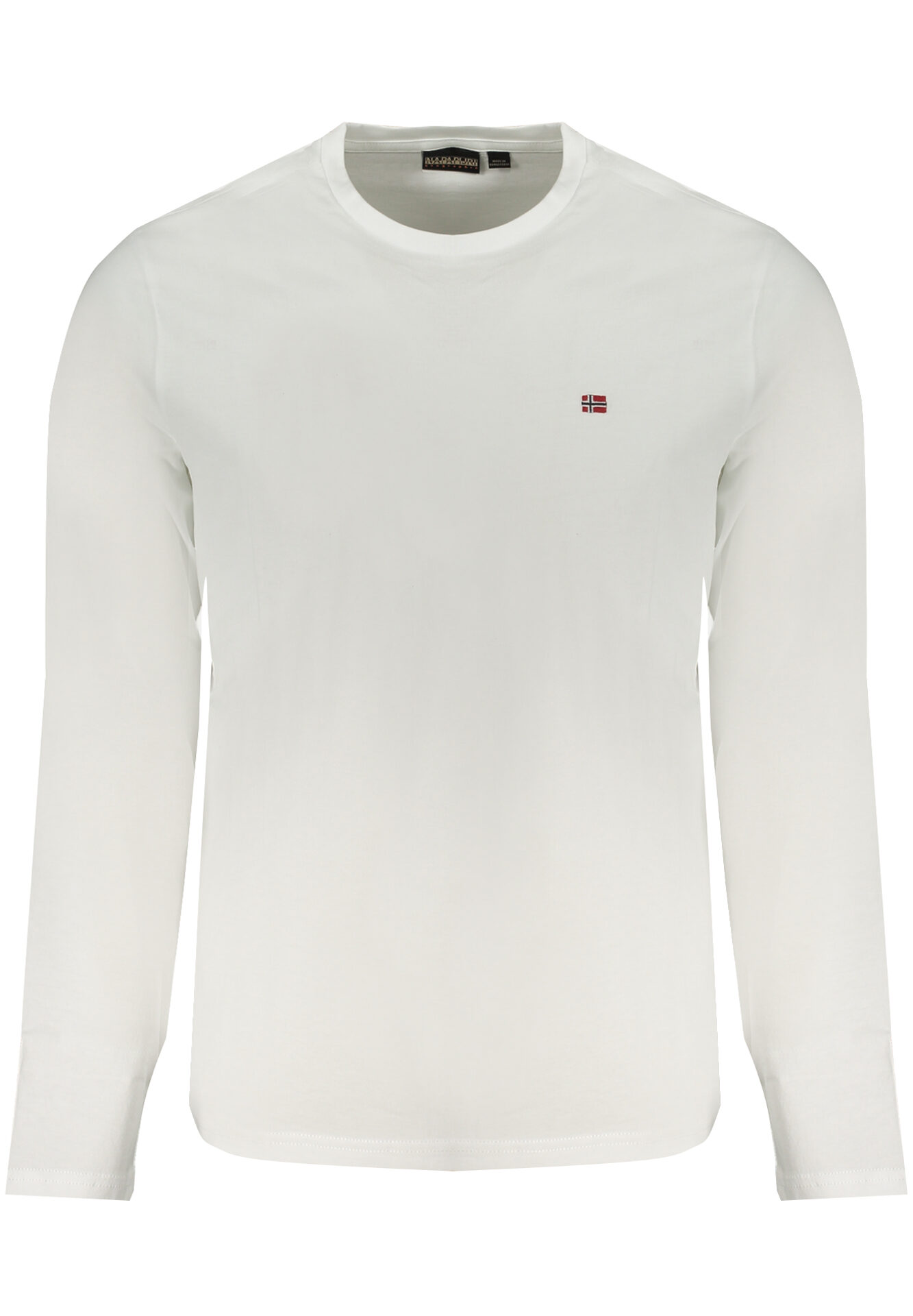 NAPAPIJRI LONG SLEEVE T-SHIRT MEN WHITE