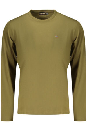 NAPAPIJRI MEN'S LONG-SLEEVED T-SHIRT GREEN