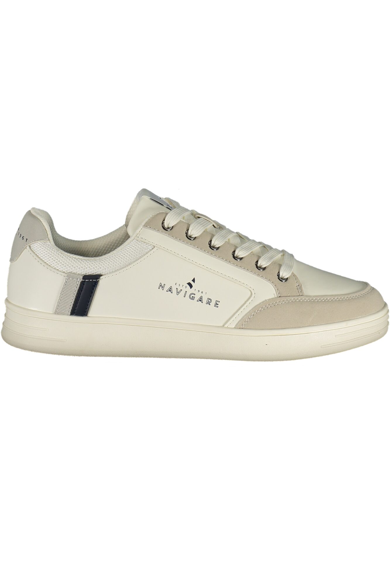 NAVIGATE MEN'S WHITE SPORTS FOOTWEAR