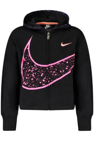 NIKE Mergaičių Džemperis su gobtuvu