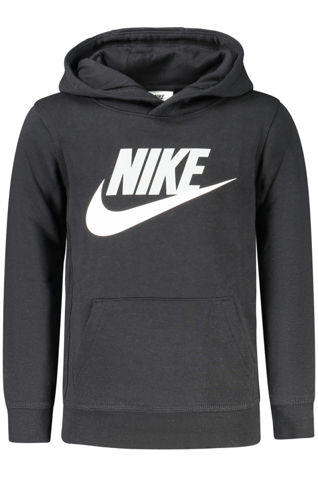 nikefelpasenzazipbambinonero_1 NIKE Vaikiškas Džemperis su gobtuvu