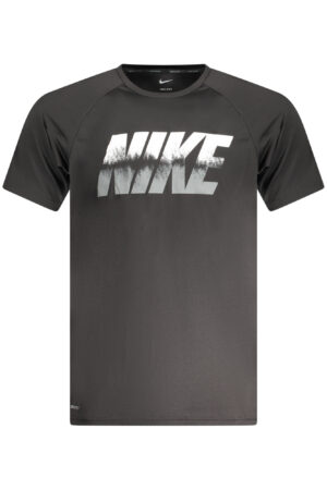 NIKE vyriški marškinėliai trumpomis rankovėmis, juodi
