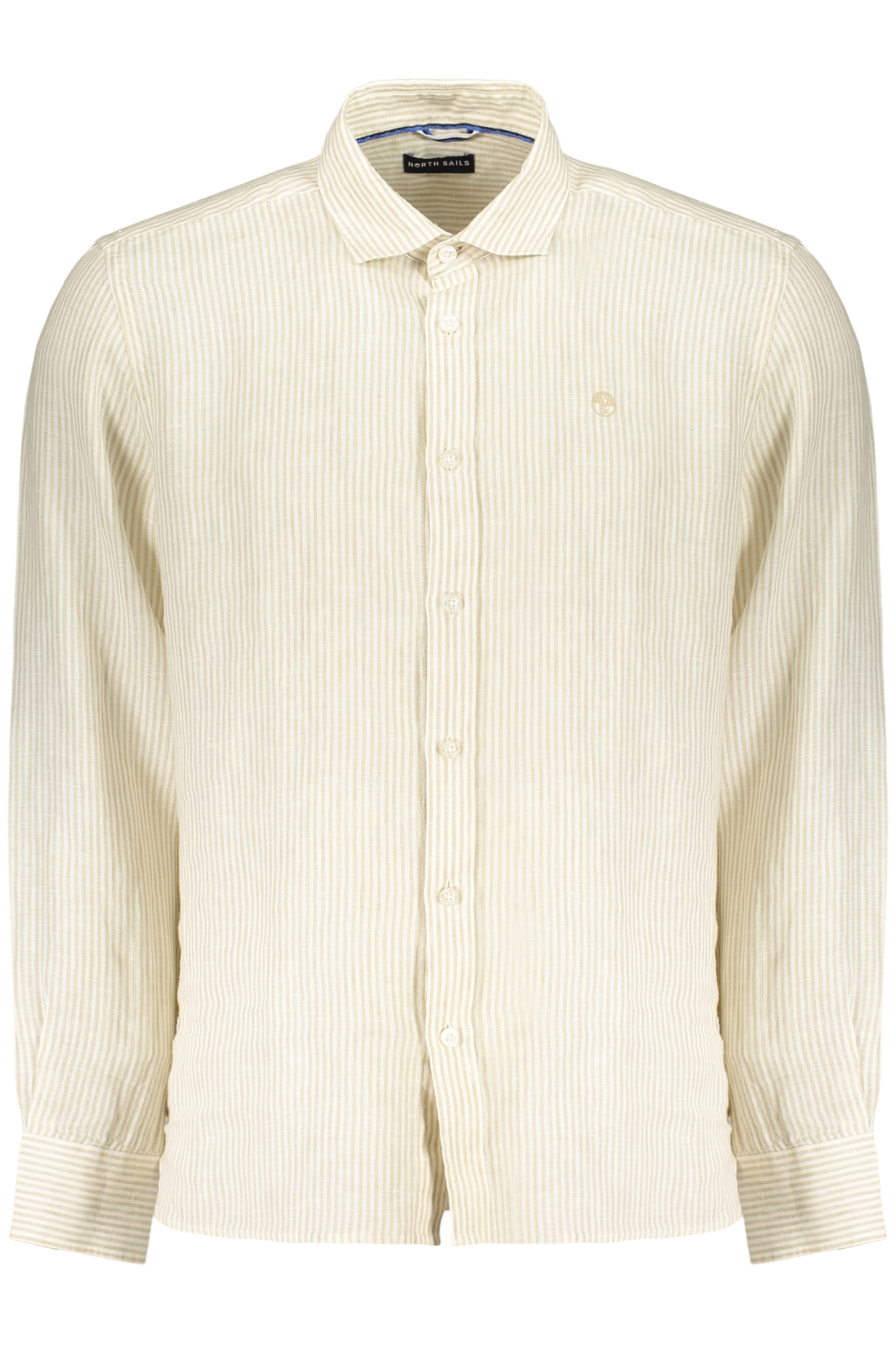NORTH SAILS MEN'S LONG-SLEEVED SHIRT, BEIGE NORTH SAILS MEN'S LONG-SLEEVED SHIRT, BEIGE