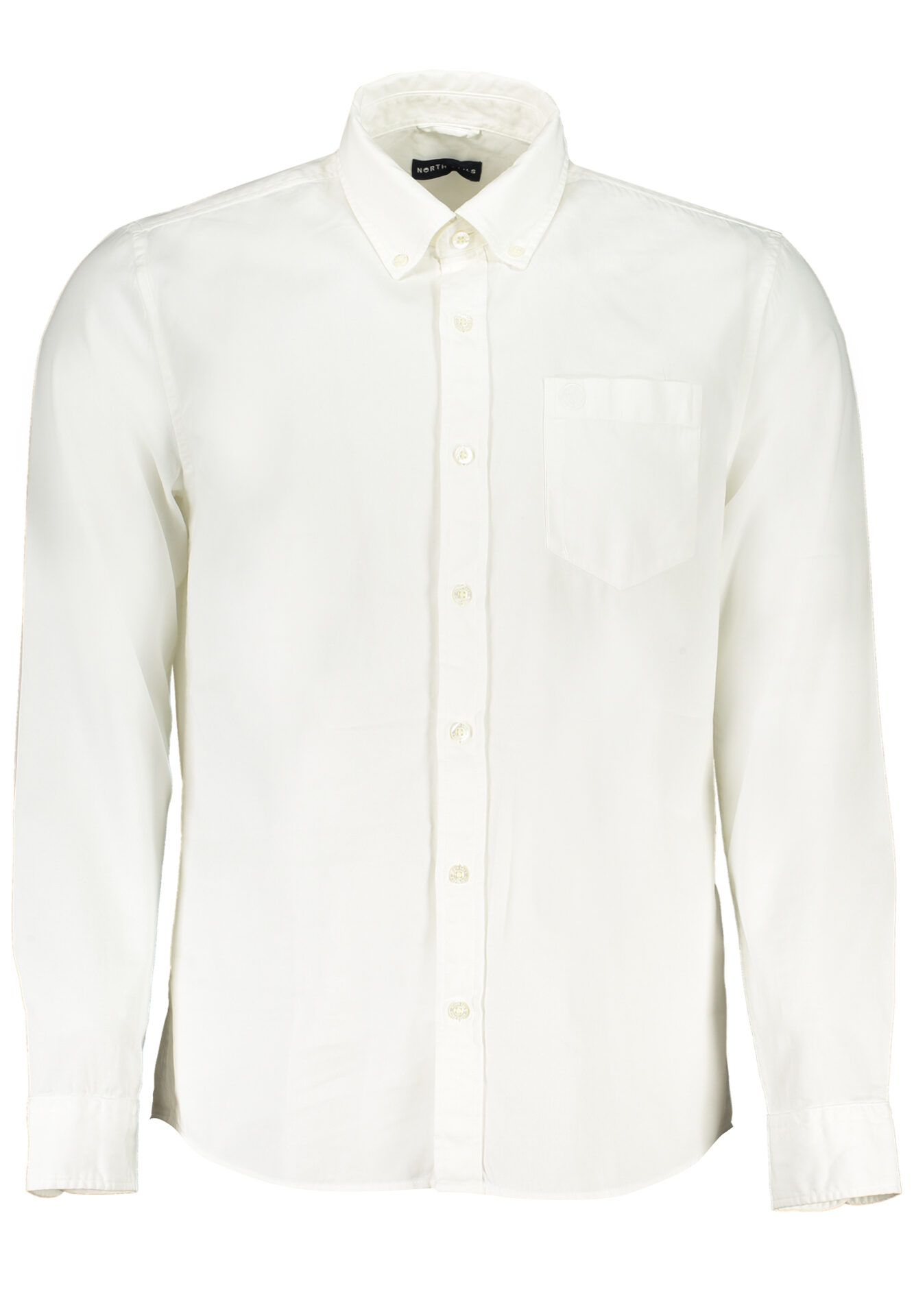 NORTH SAILS MEN'S WHITE LONG SLEEVE SHIRT