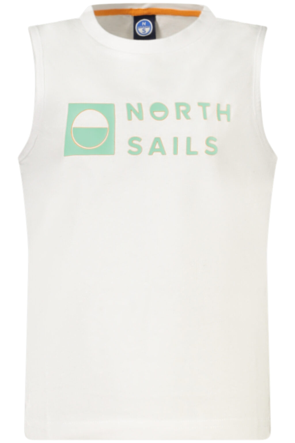 northsailscanottabambinobianco_1 NORTH SAILS Vaikiškas Baltas Topas be Rankovių