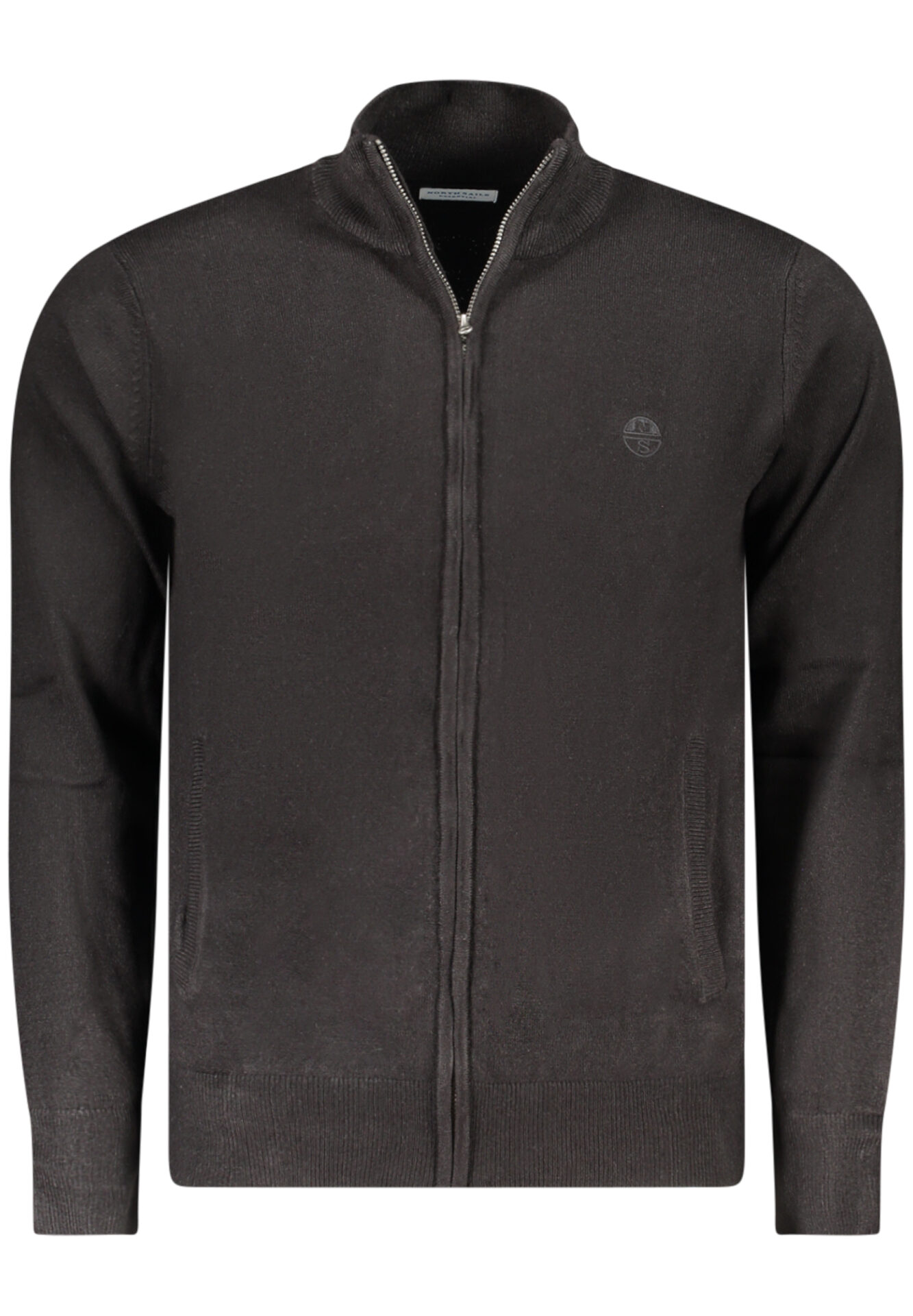 NORTH SAILS MEN'S BLACK CARDIGAN