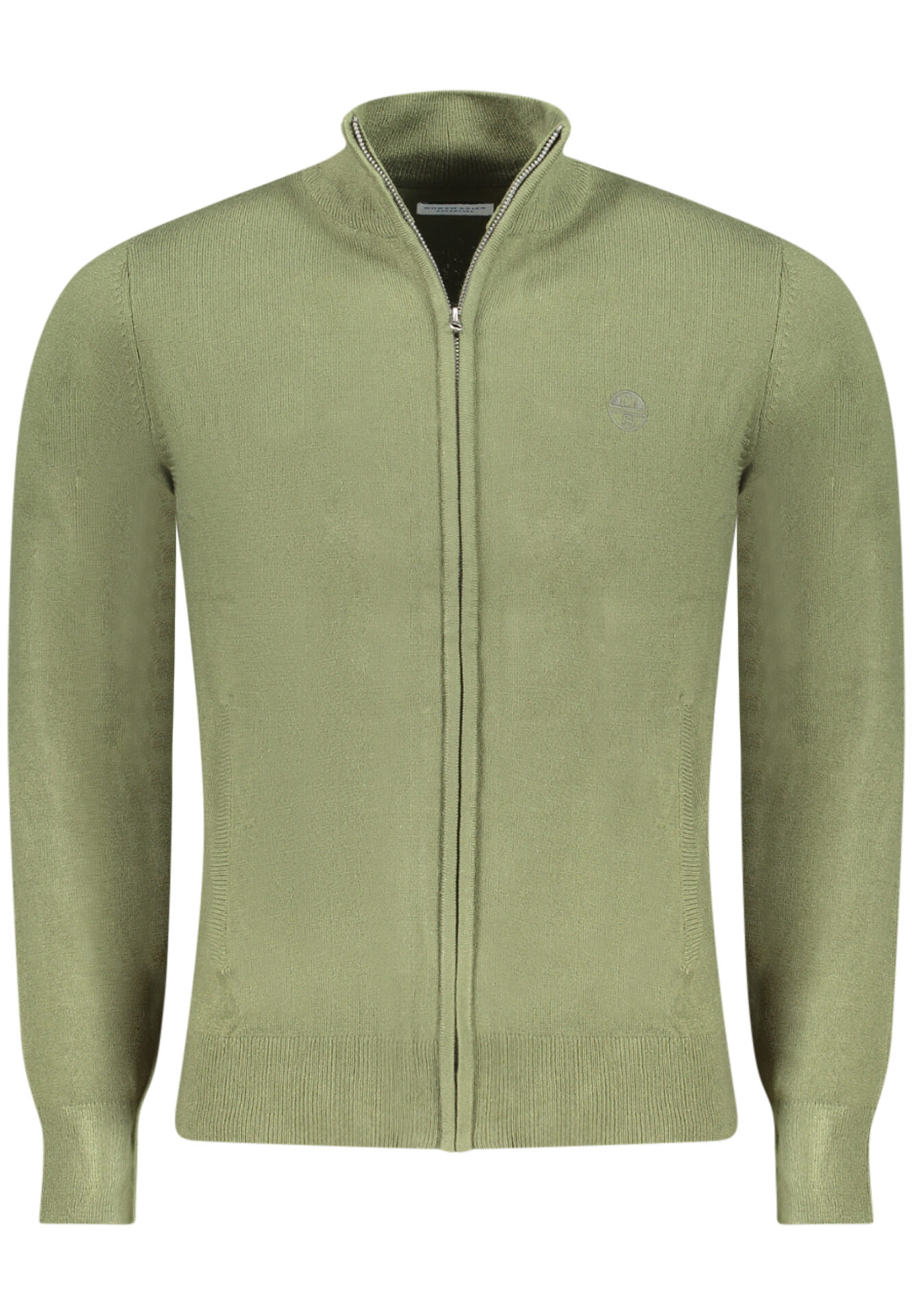 NORTH SAILS GREEN MEN'S CARDIGAN