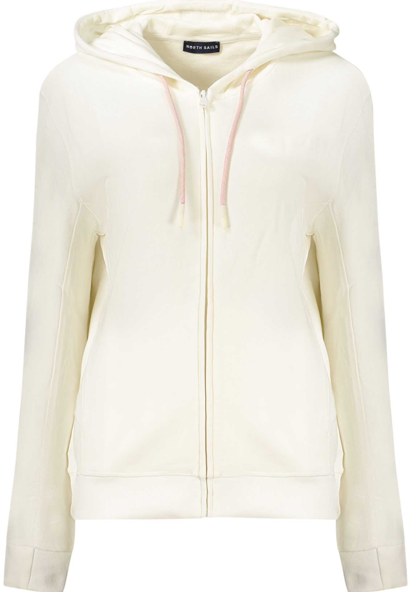 NORTH SAILS WOMEN'S ZIP-UP SWEATSHIRT WHITE