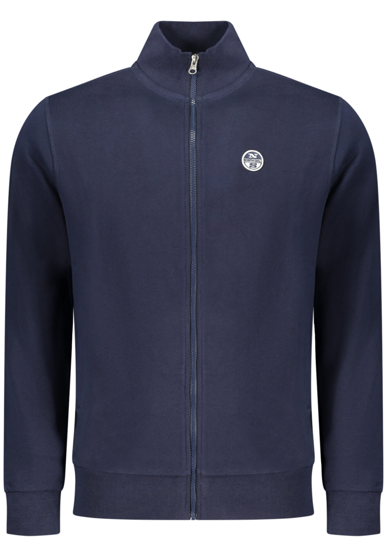 NORTH SAILS MEN'S BLUE ZIP-UP SWEATSHIRT