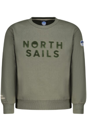 NORTH SAILS Vaikiškas Žalias Džemperis su gobtuvu