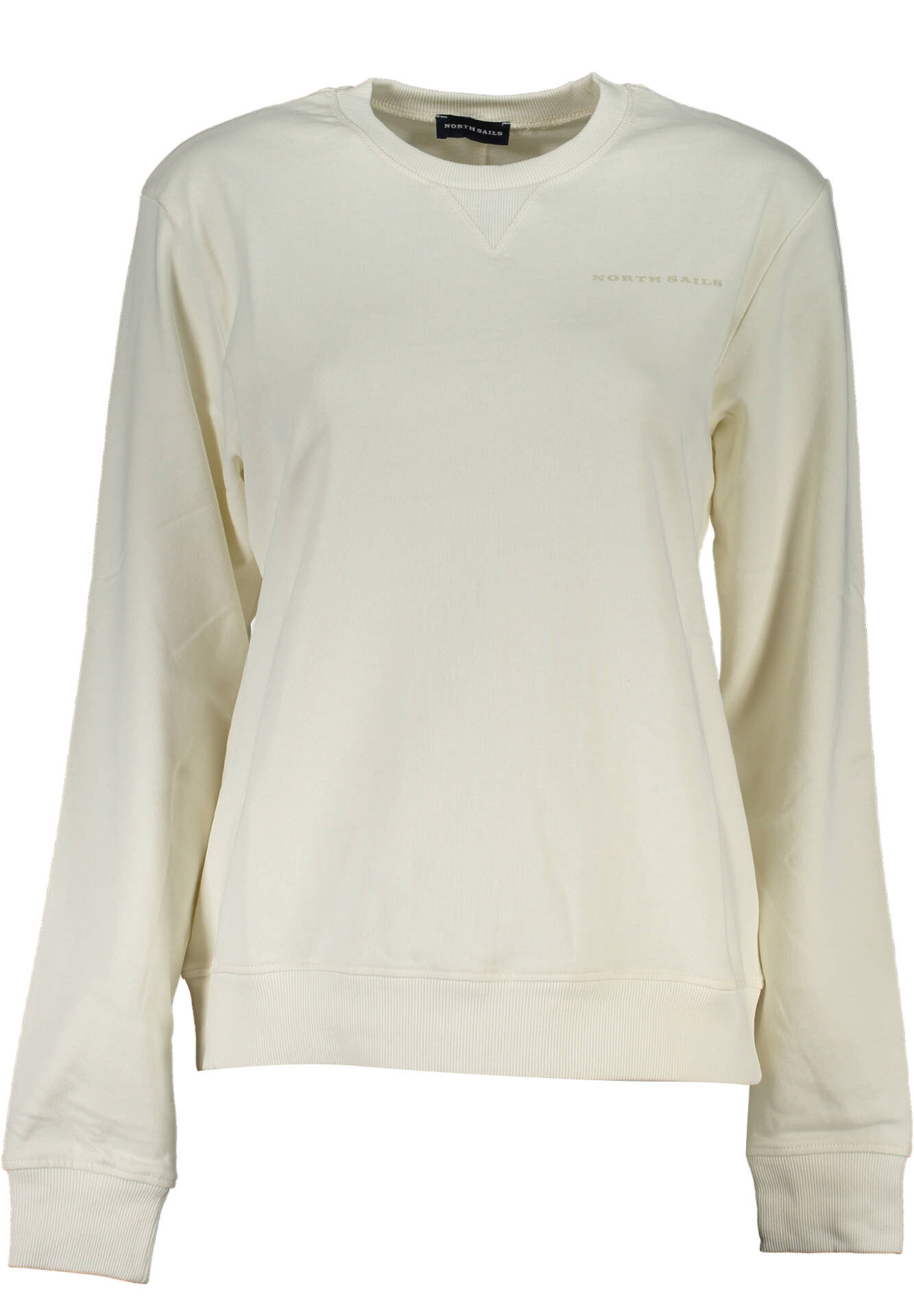 NORTH SAILS WOMEN'S SWEATSHIRT WITHOUT ZIP WHITE