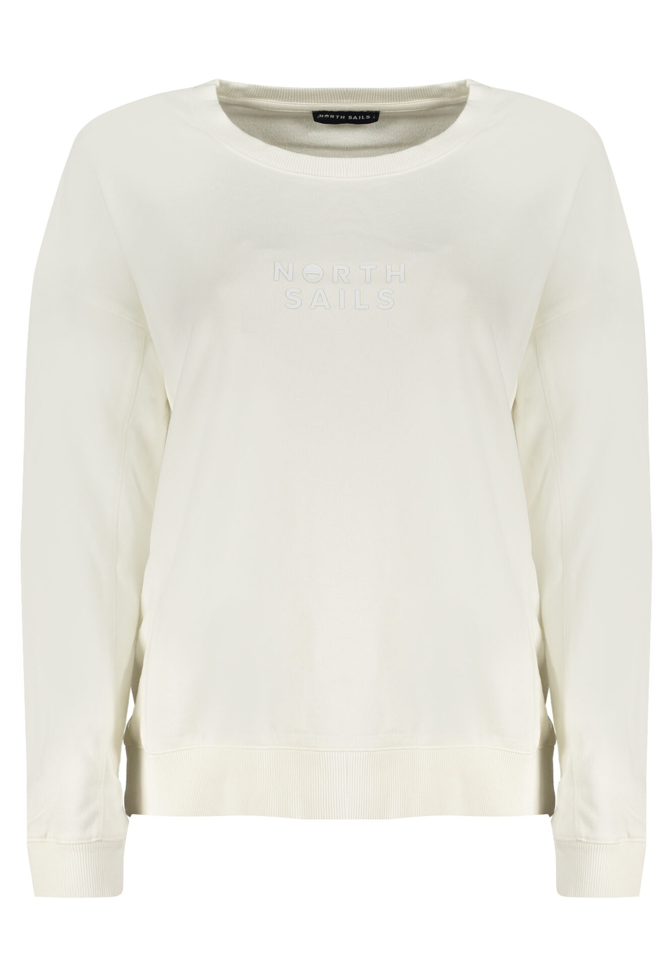 NORTH SAILS WOMEN'S ZIPLESS SWEATSHIRT WHITE