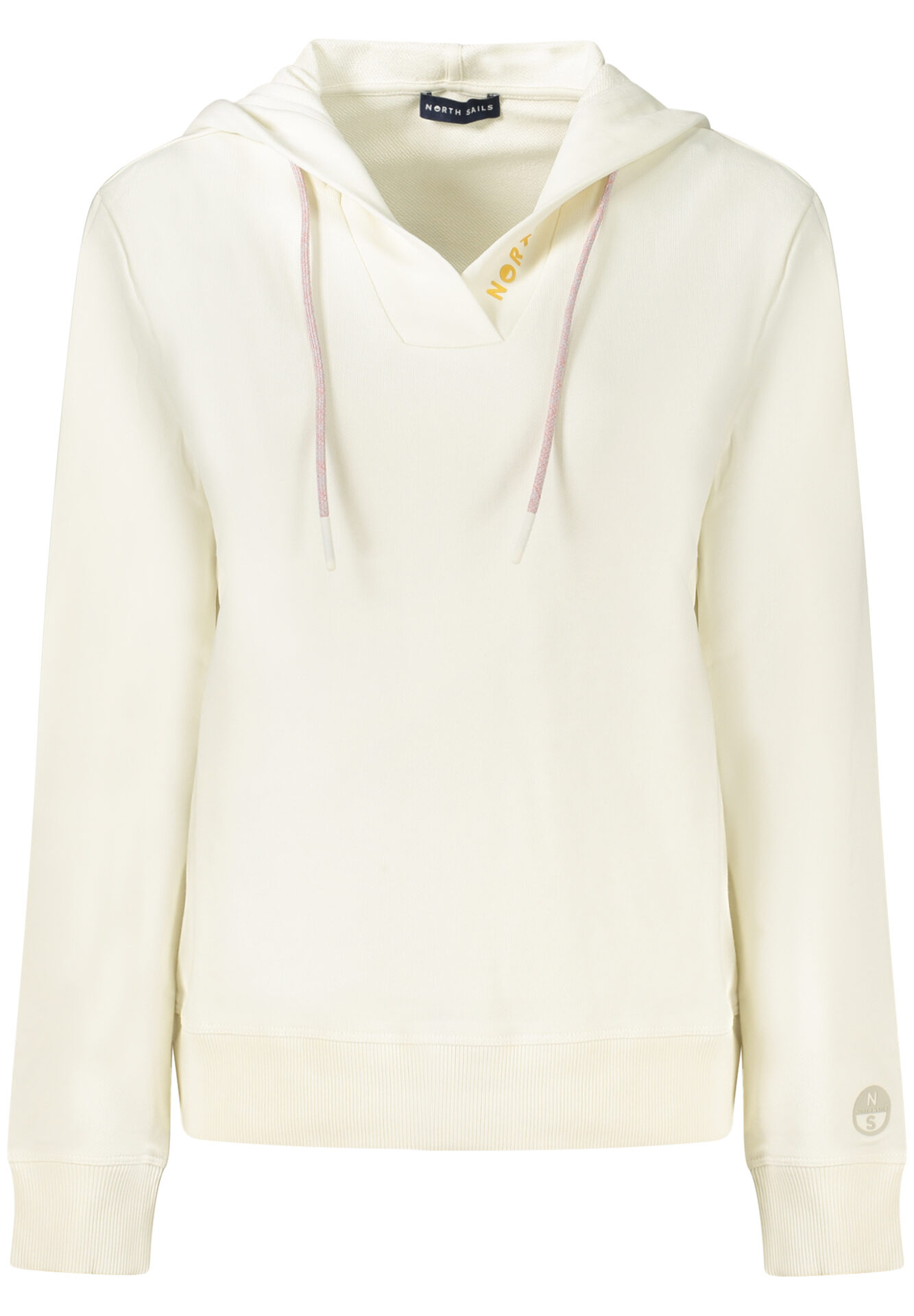 NORTH SAILS WOMEN'S ZIP-UP SWEATSHIRT WHITE