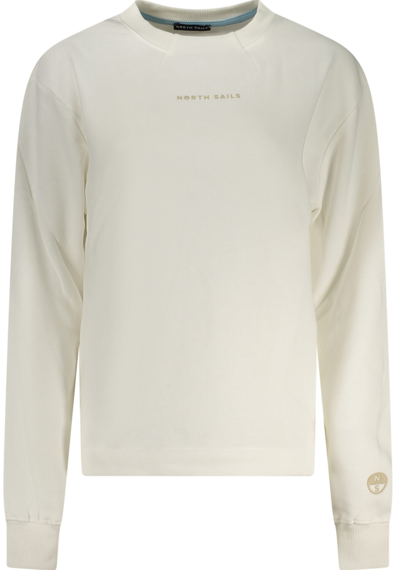 NORTH SAILS WOMEN'S ZIP-UP SWEATSHIRT WHITE