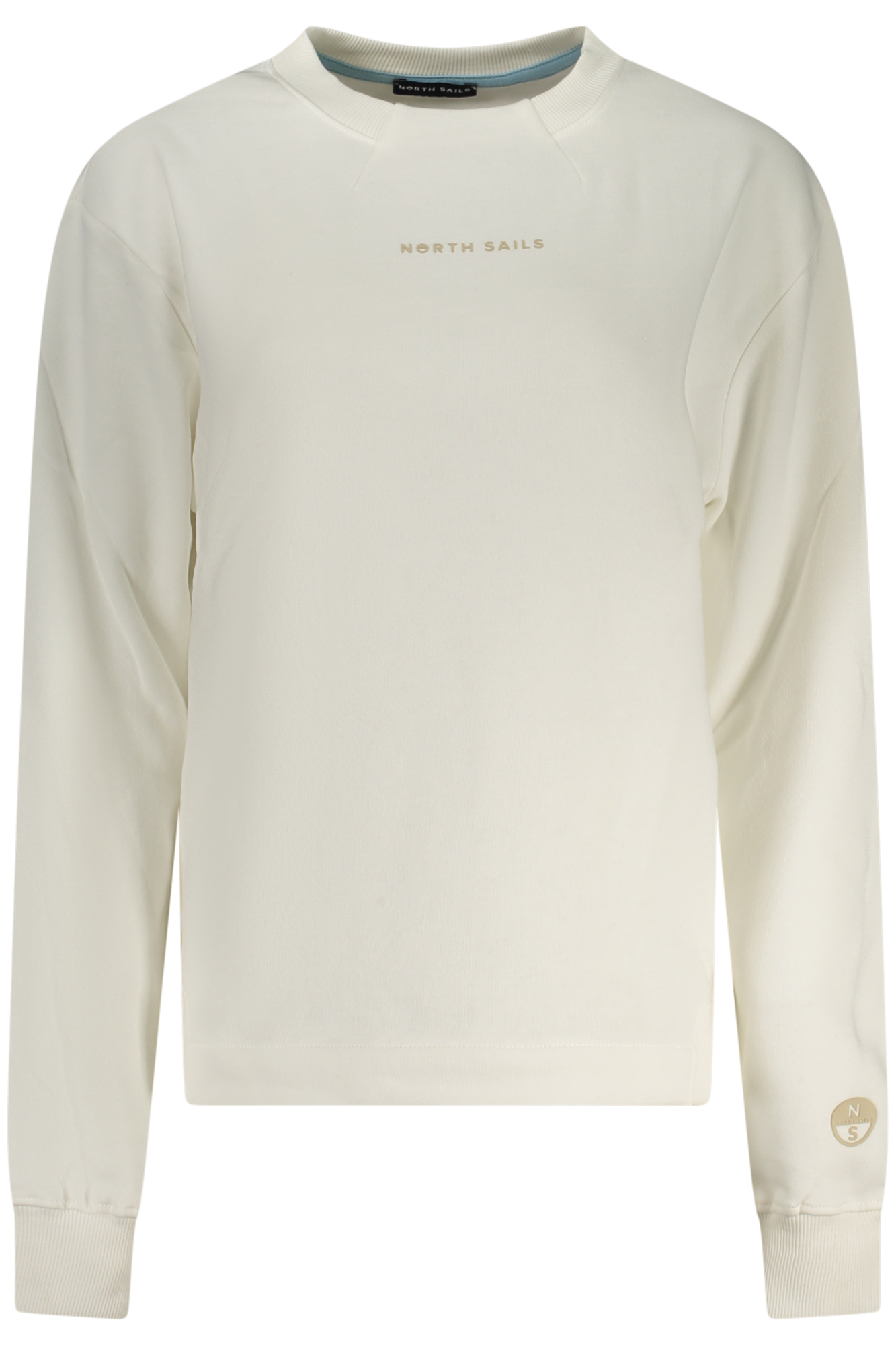 NORTH SAILS WOMEN'S ZIP-UP SWEATSHIRT WHITE NORTH SAILS WOMEN'S ZIP-UP SWEATSHIRT WHITE