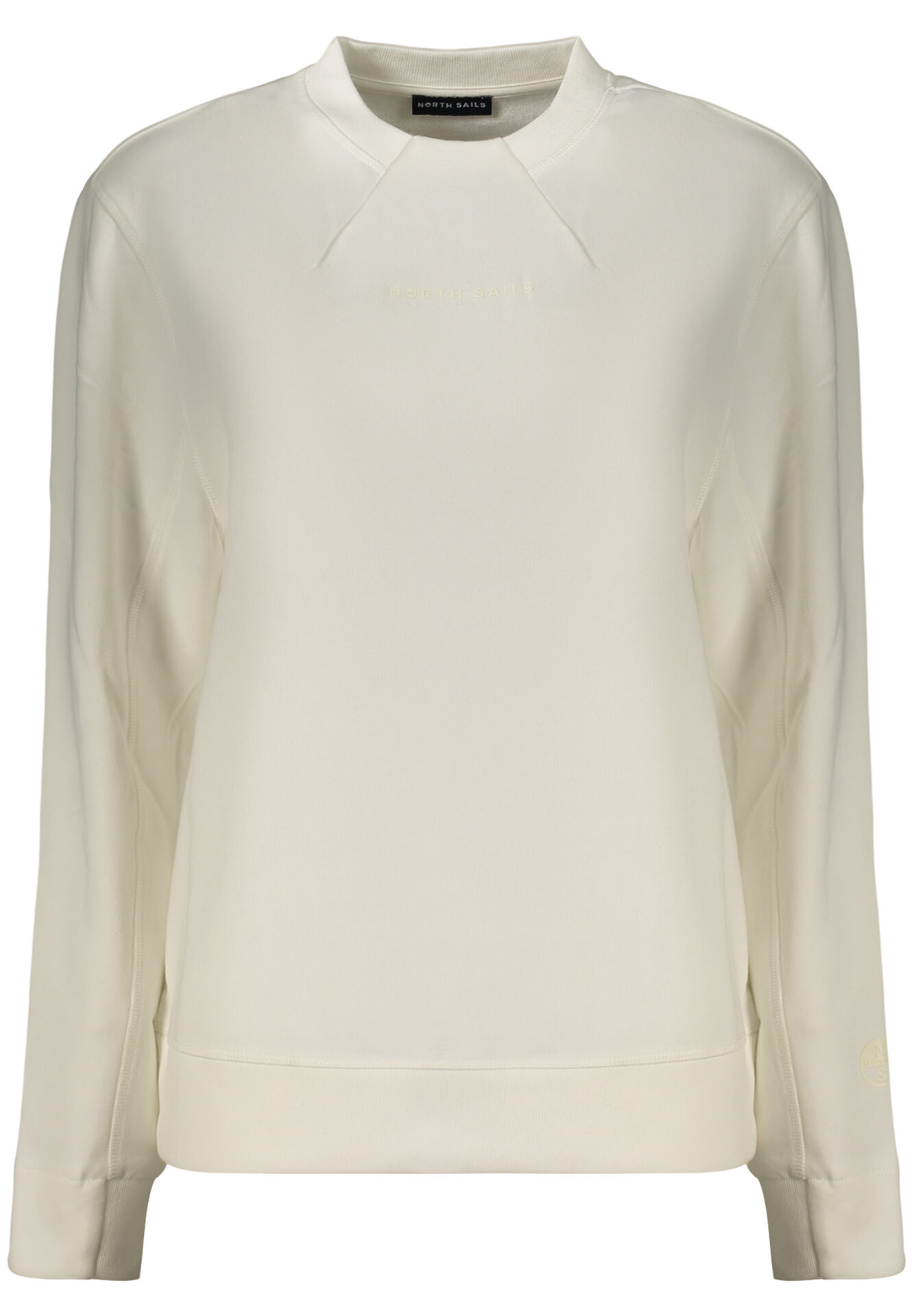 NORTH SAILS WOMEN'S ZIP-UP SWEATSHIRT WHITE