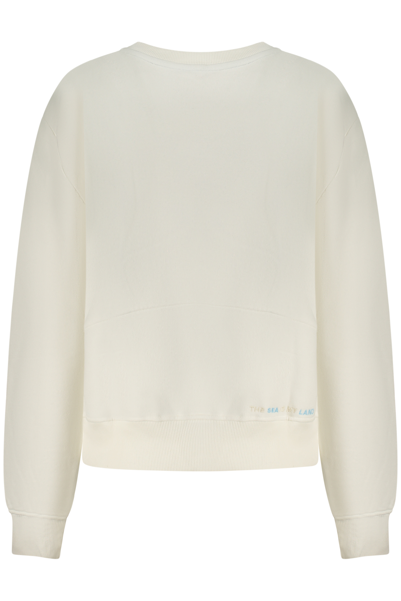 NORTH SAILS WOMEN'S ZIP-UP SWEATSHIRT WHITE NORTH SAILS WOMEN'S ZIP-UP SWEATSHIRT WHITE - Image 2