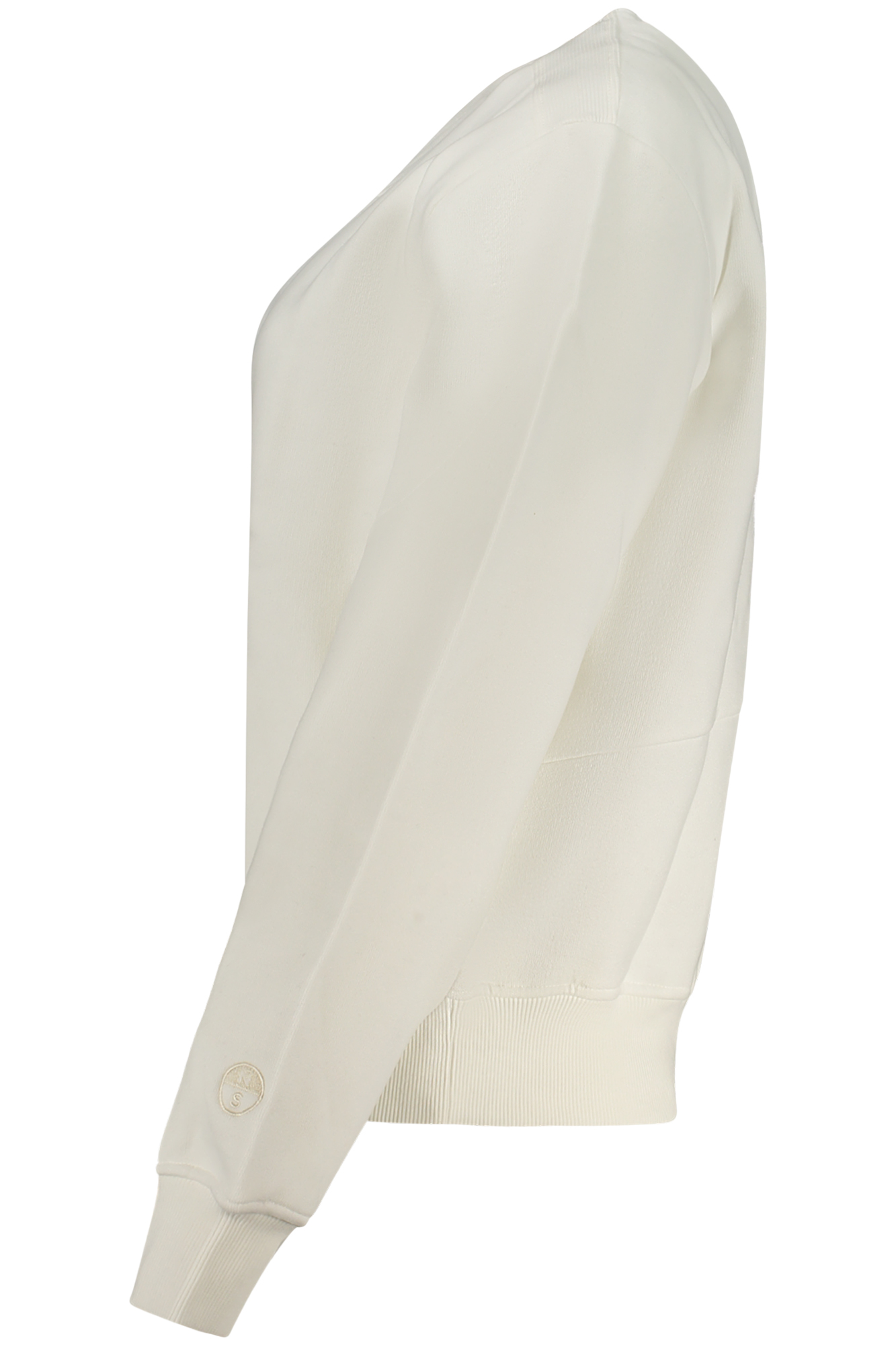 NORTH SAILS WOMEN'S ZIP-UP SWEATSHIRT WHITE NORTH SAILS WOMEN'S ZIP-UP SWEATSHIRT WHITE - Image 3
