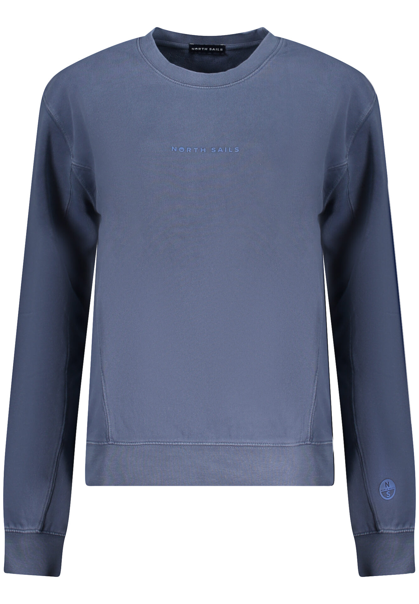 NORTH SAILS WOMEN'S BLUE ZIP-UP SWEATSHIRT