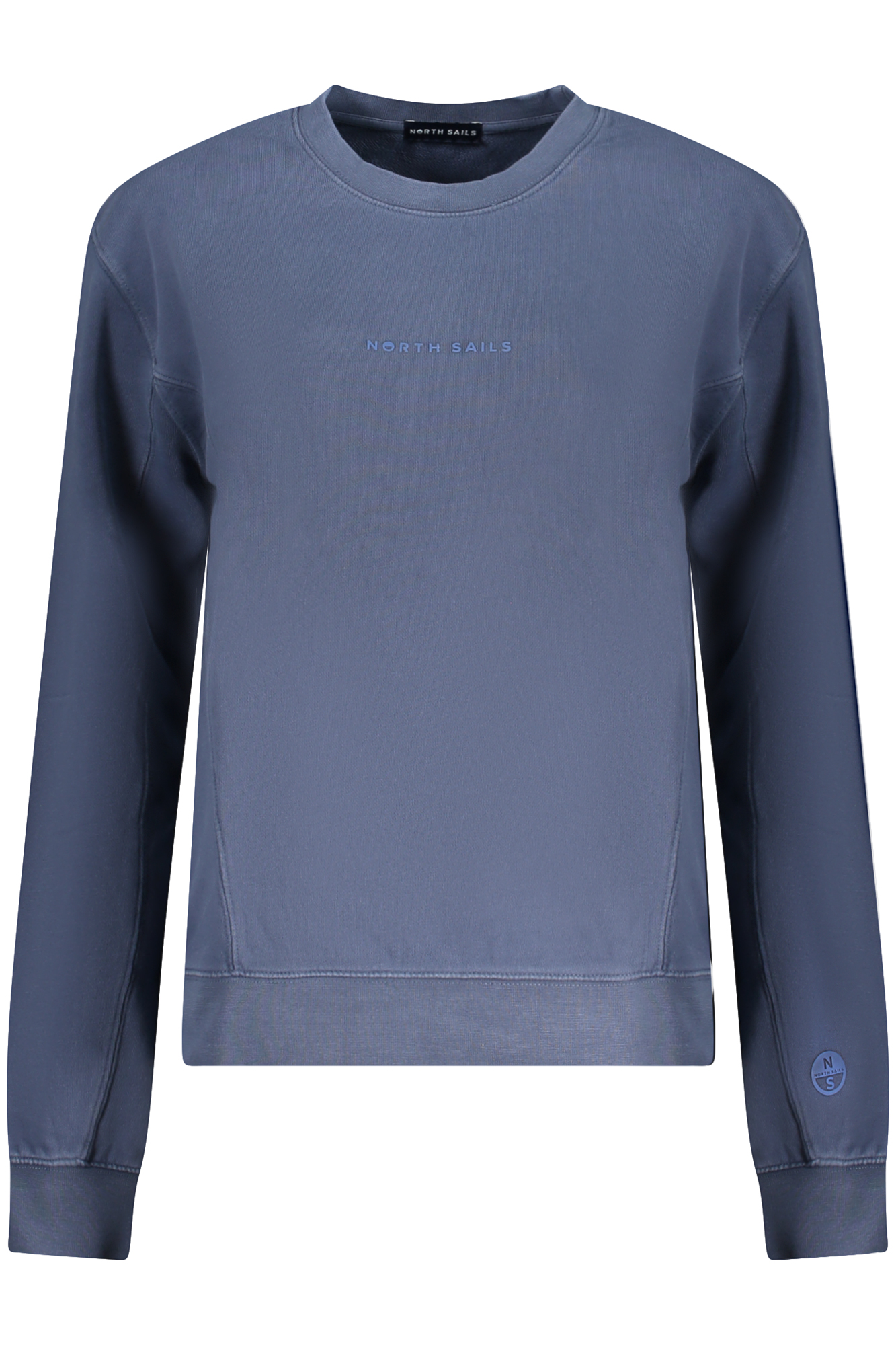 NORTH SAILS WOMEN'S BLUE ZIP-UP SWEATSHIRT NORTH SAILS WOMEN'S BLUE ZIP-UP SWEATSHIRT