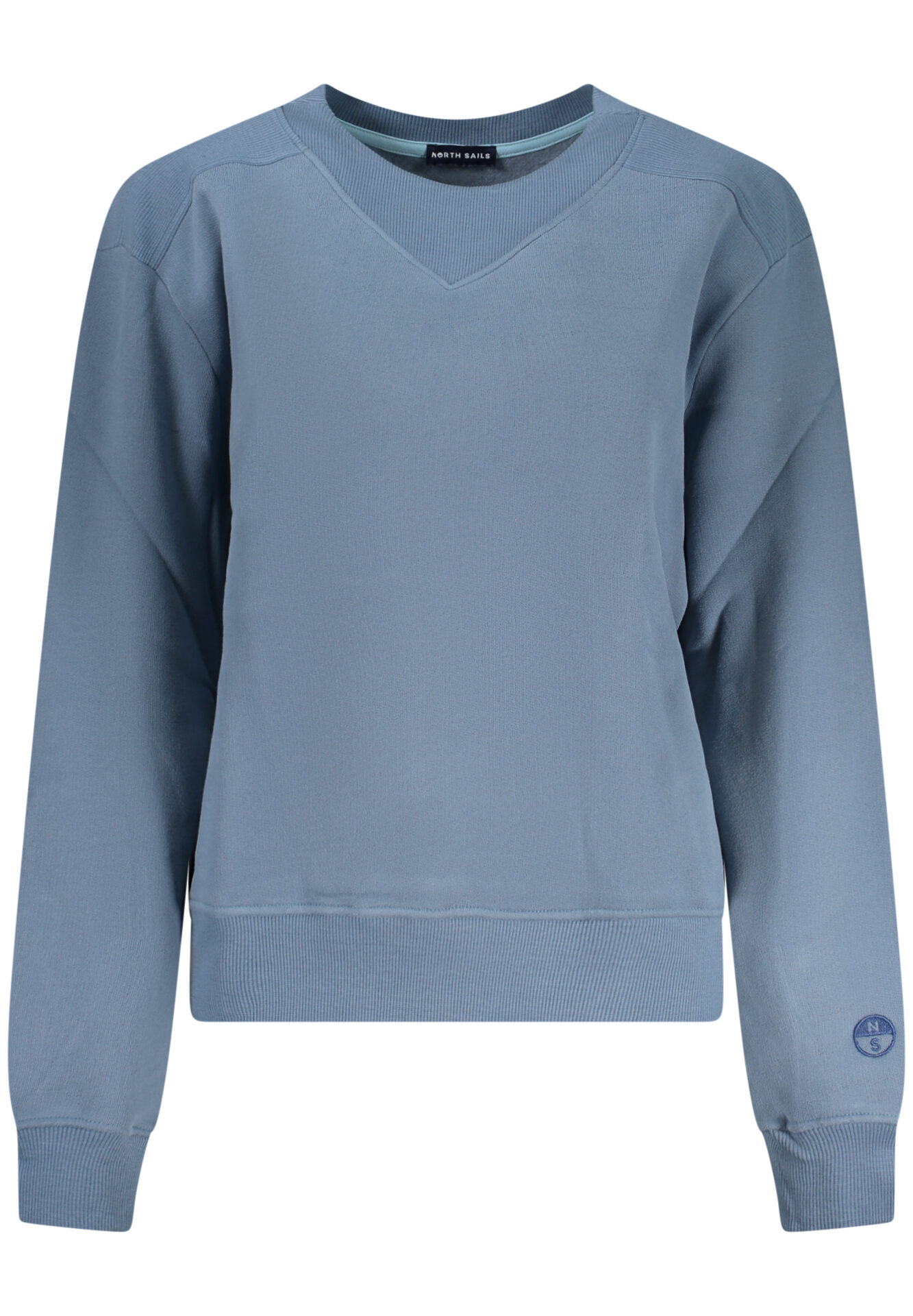 NORTH SAILS WOMEN'S BLUE ZIP-UP SWEATSHIRT