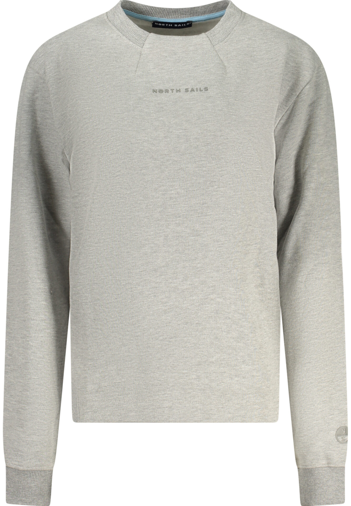 NORTH SAILS WOMEN'S ZIP-UP SWEATSHIRT, GREY