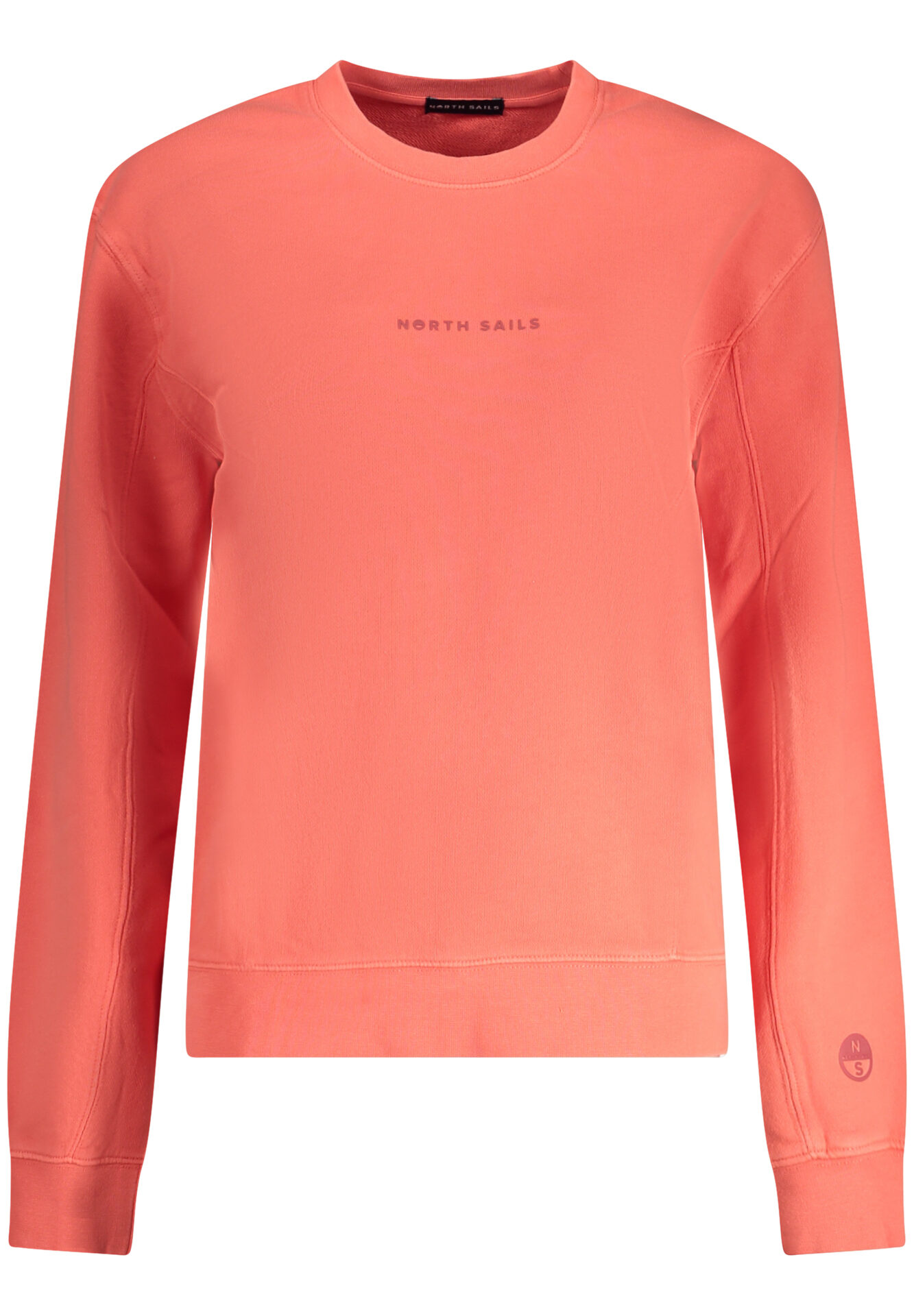 NORTH SAILS WOMEN'S PINK ZIP-FREE SWEATSHIRT