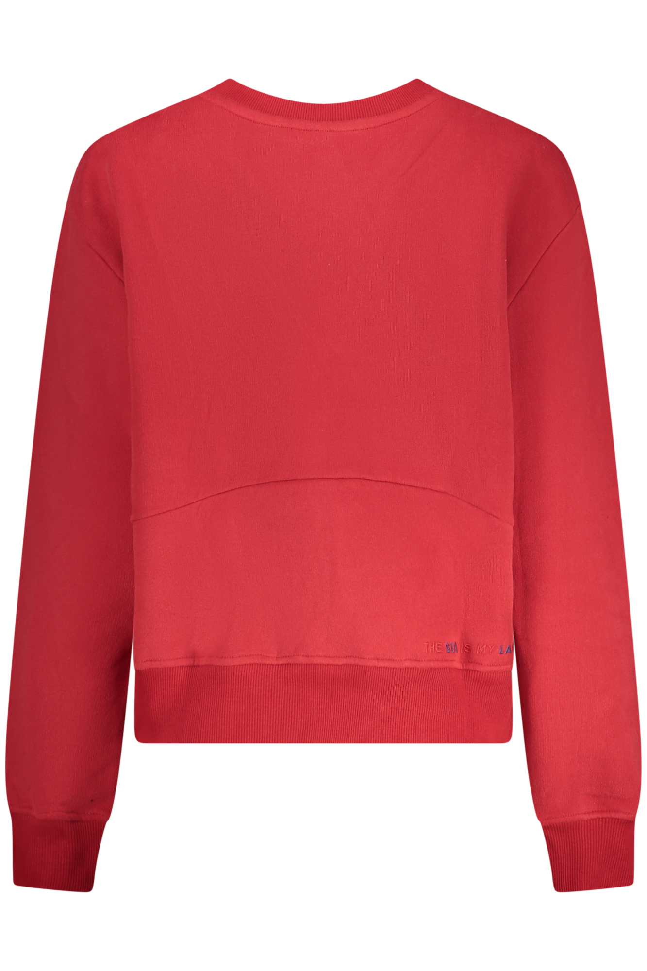 NORTH SAILS WOMEN'S RED ZIP-UP SWEATSHIRT NORTH SAILS WOMEN'S RED ZIP-UP SWEATSHIRT - Image 2