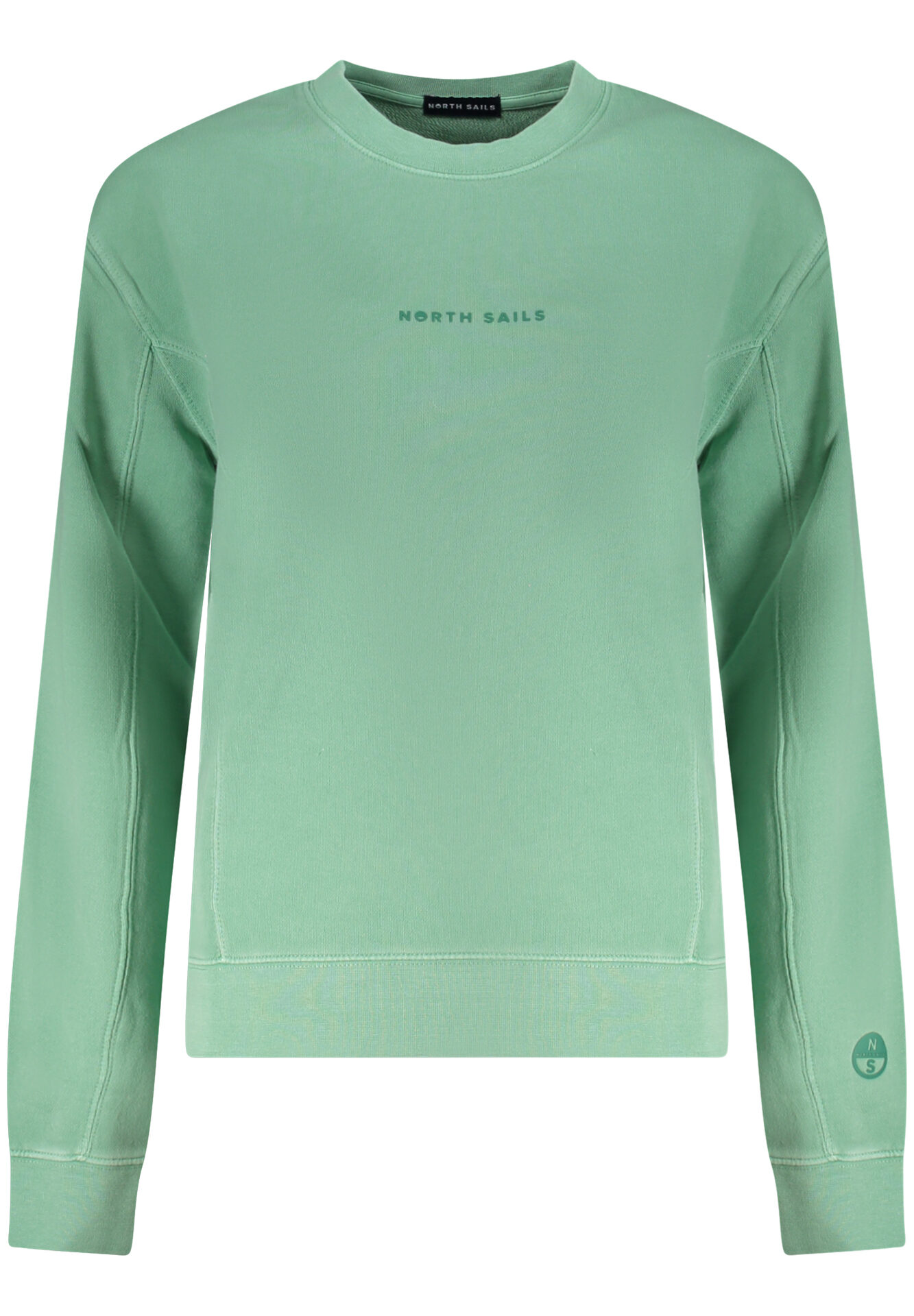 NORTH SAILS WOMEN'S ZIP-UP SWEATSHIRT GREEN